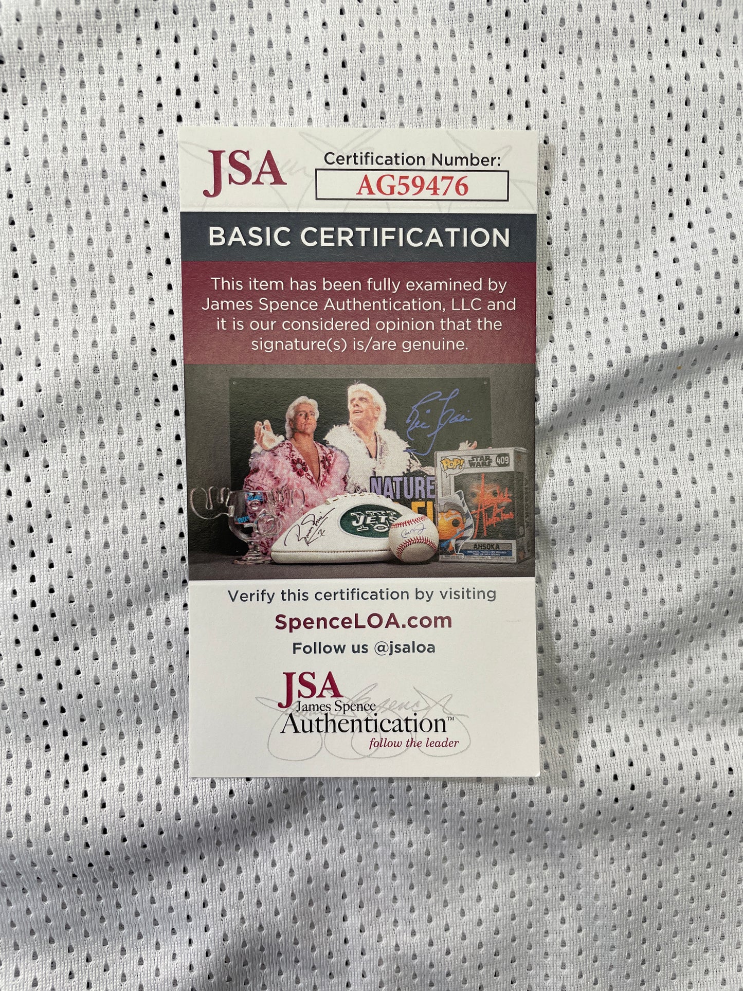 TONY HILL DALLAS COWBOYS SIGNED WHITE JERSEY w/SB Champ XII JSA COA