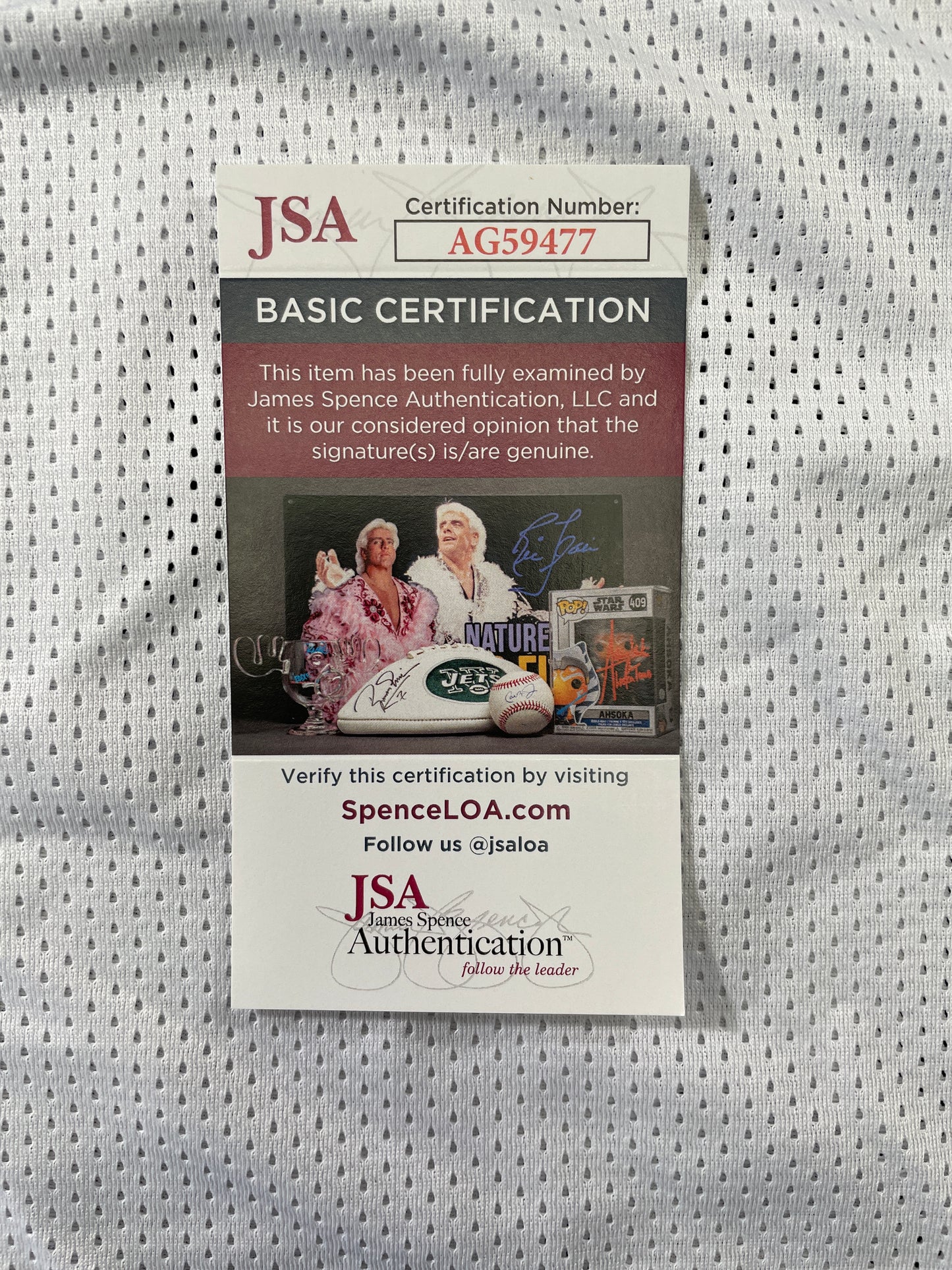 TONY HILL DALLAS COWBOYS SIGNED WHITE JERSEY w/SB Champ XII JSA COA