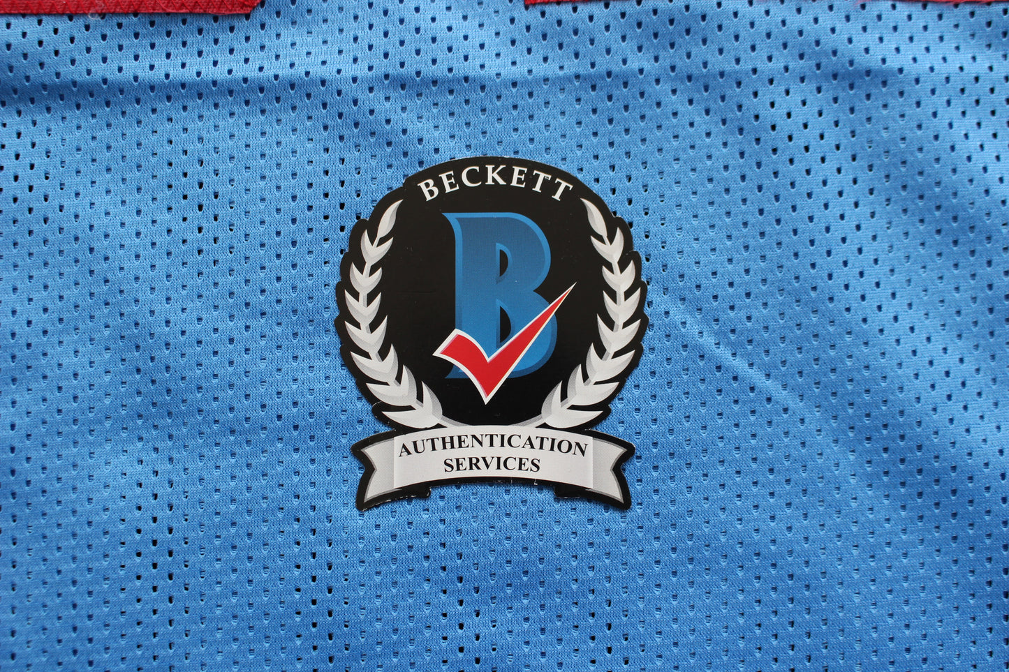 ROBERT BRAZILE HOUSTON OILERS SIGNED ROAD JERSEY w/HOF 18 BAS COA