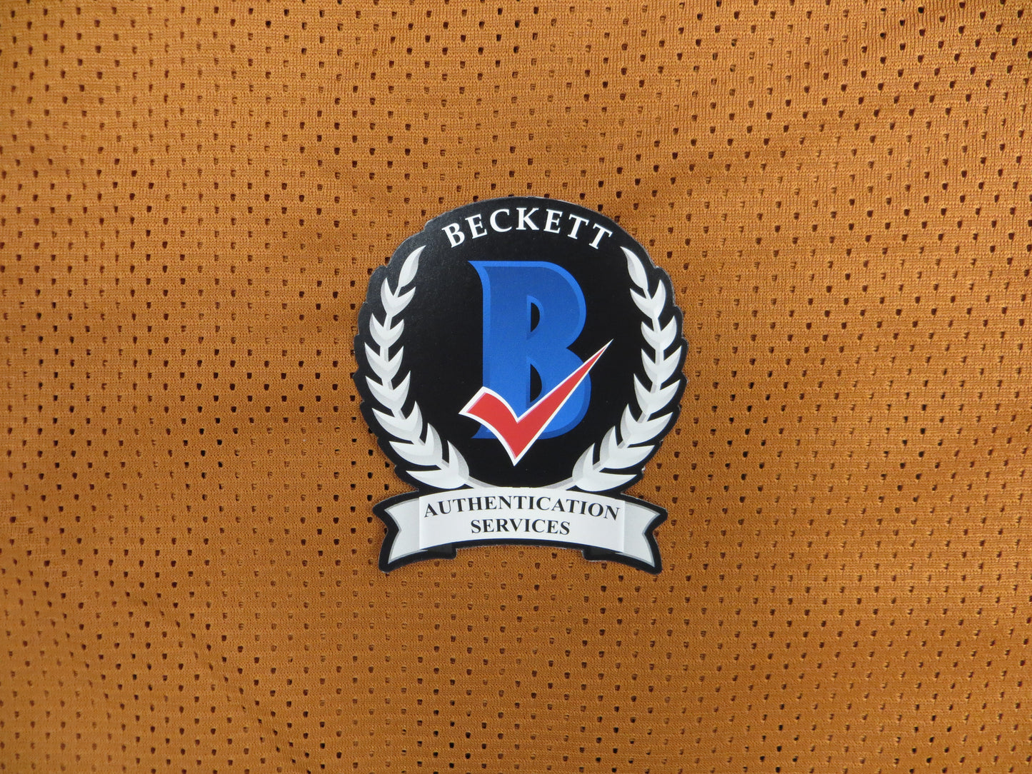 CHRISTIAN JONES TEXAS LONGHORNS SIGNED JERSEY BAS COA