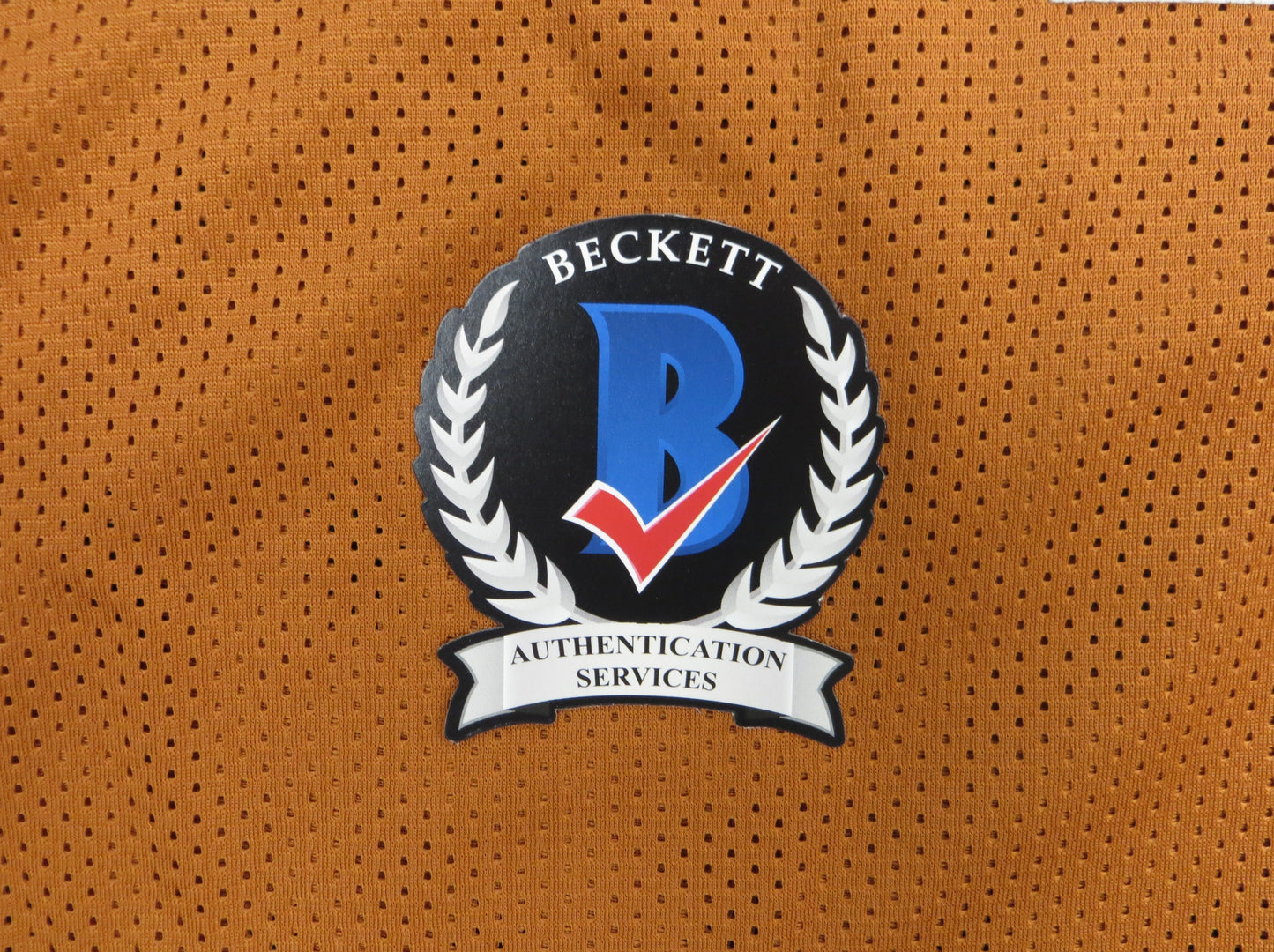 CHRISTIAN JONES TEXAS LONGHORNS SIGNED JERSEY BAS COA