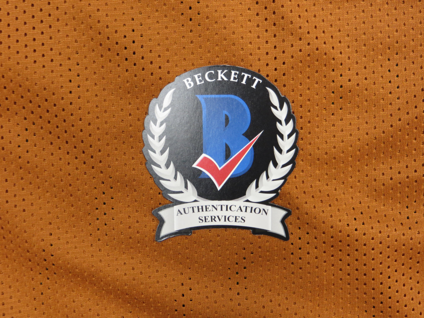 CHRISTIAN JONES TEXAS LONGHORNS SIGNED JERSEY BAS COA