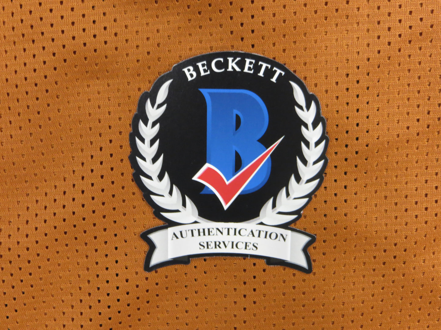 CHRISTIAN JONES TEXAS LONGHORNS SIGNED JERSEY BAS COA