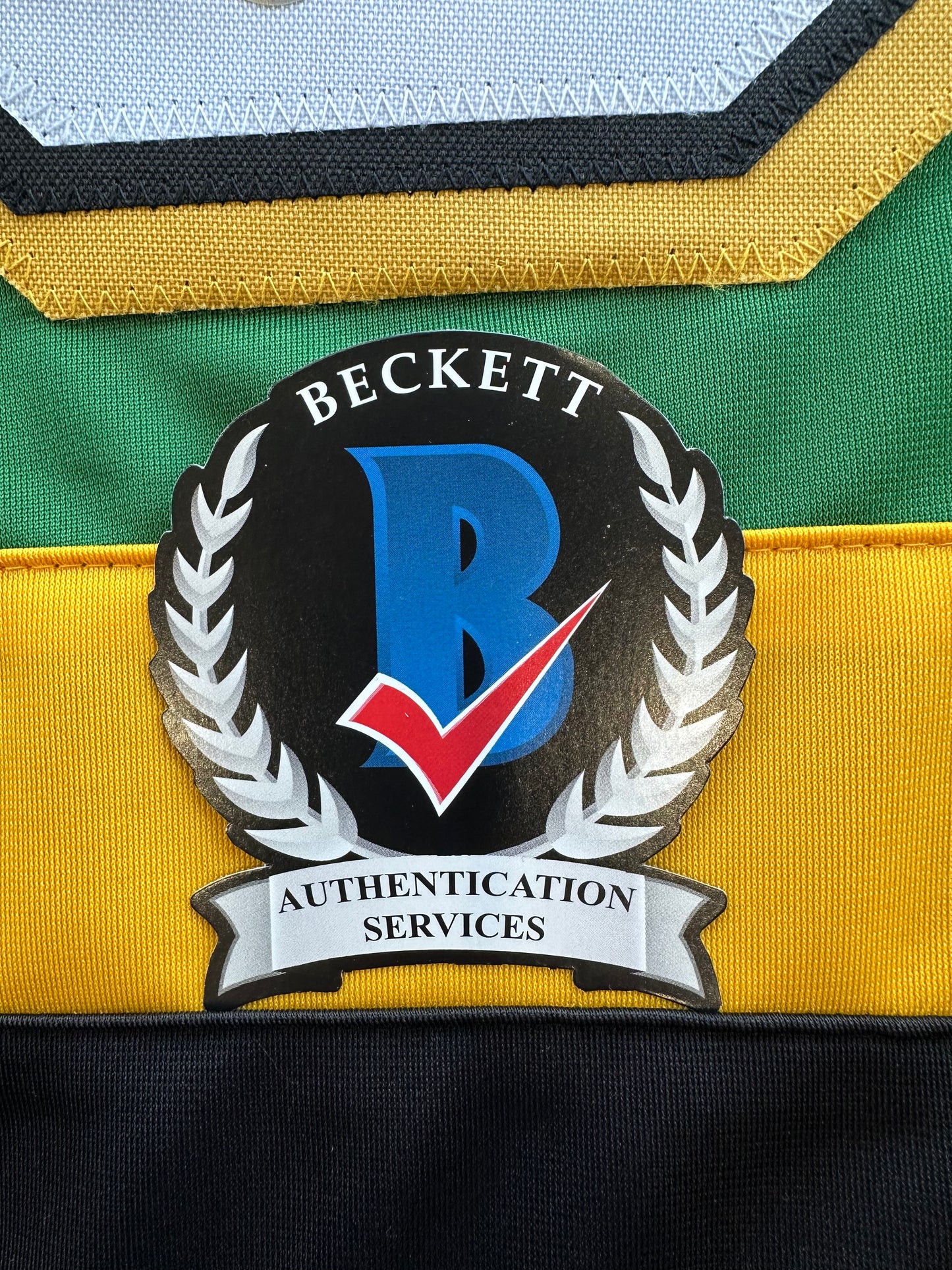 MIKE MODANO SIGNED CCM HOCKEY JERSEY XL Minnesota North Stars BAS COA