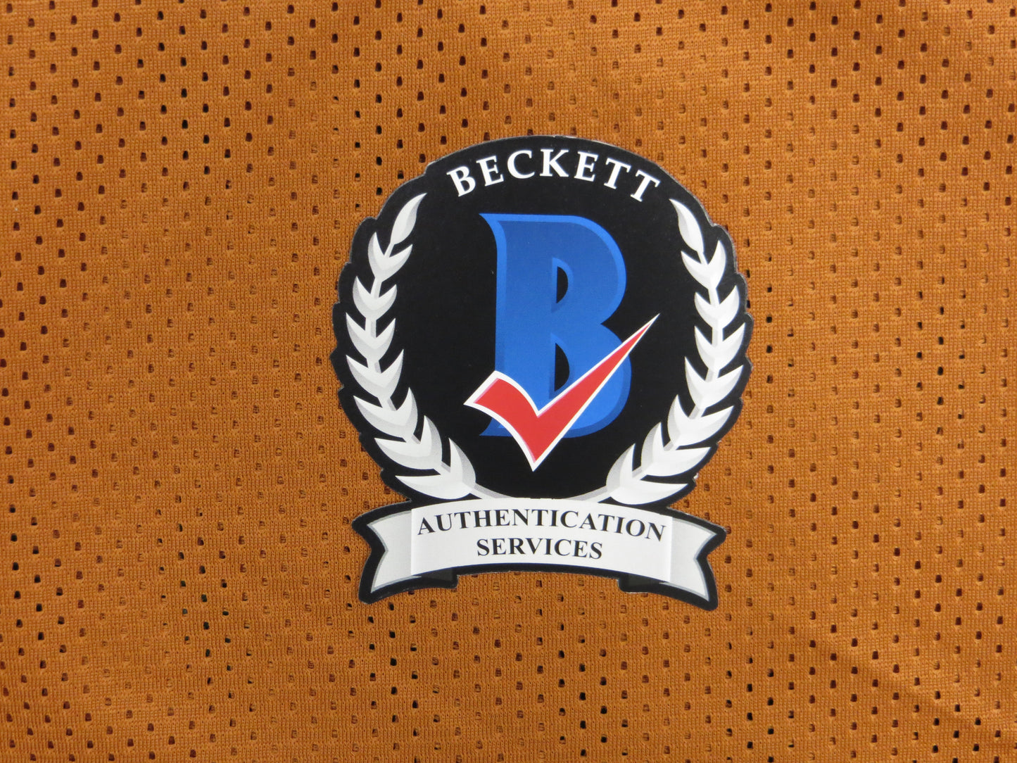 JONATHON BROOKS TEXAS LONGHORNS SIGNED JERSEY BAS COA