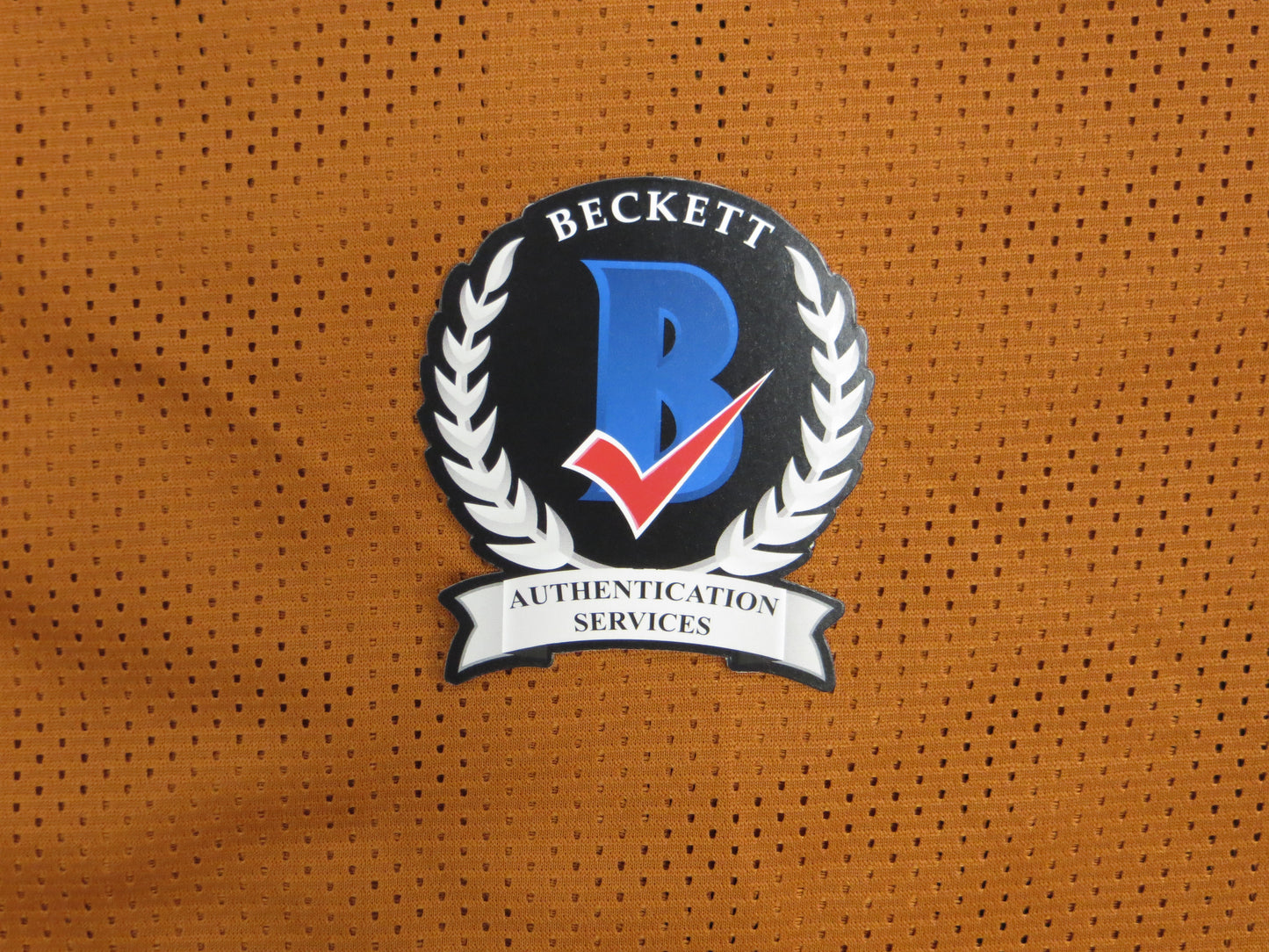 JONATHON BROOKS TEXAS LONGHORNS SIGNED JERSEY BAS COA