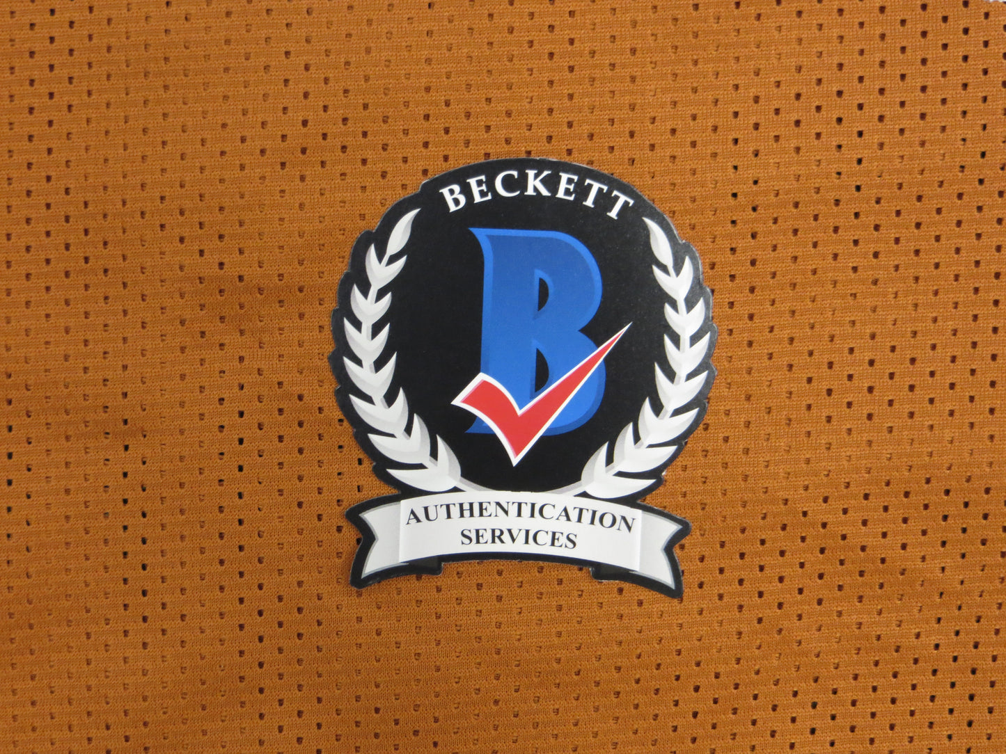 JONATHON BROOKS TEXAS LONGHORNS SIGNED JERSEY BAS COA