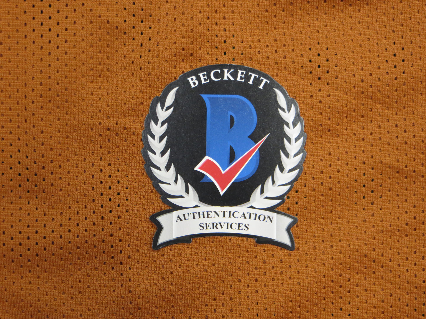 JONATHON BROOKS TEXAS LONGHORNS SIGNED JERSEY BAS COA