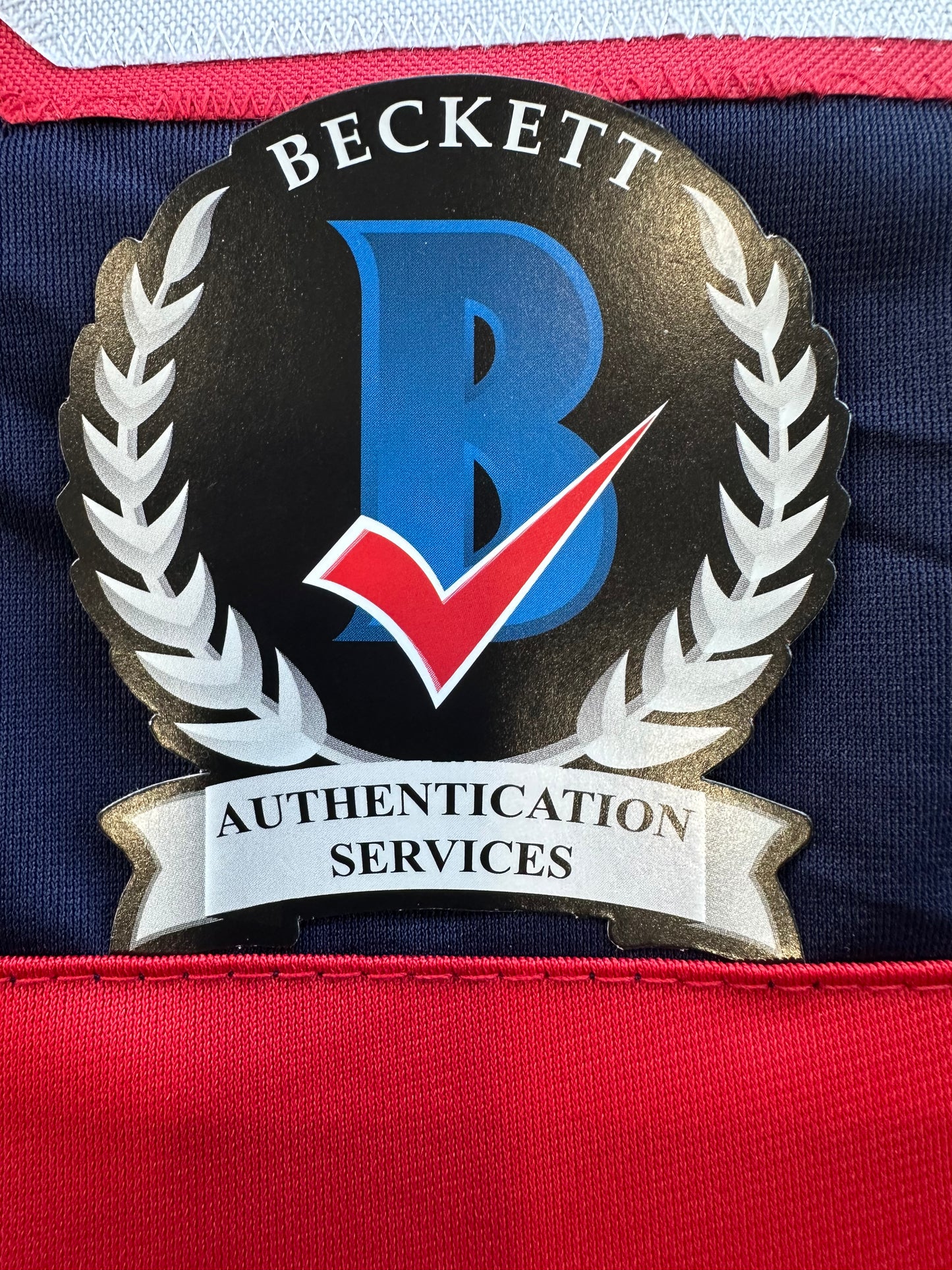 MIKE MODANO SIGNED BLUE RED HOCKEY JERSEY TEAM USA BAS COA