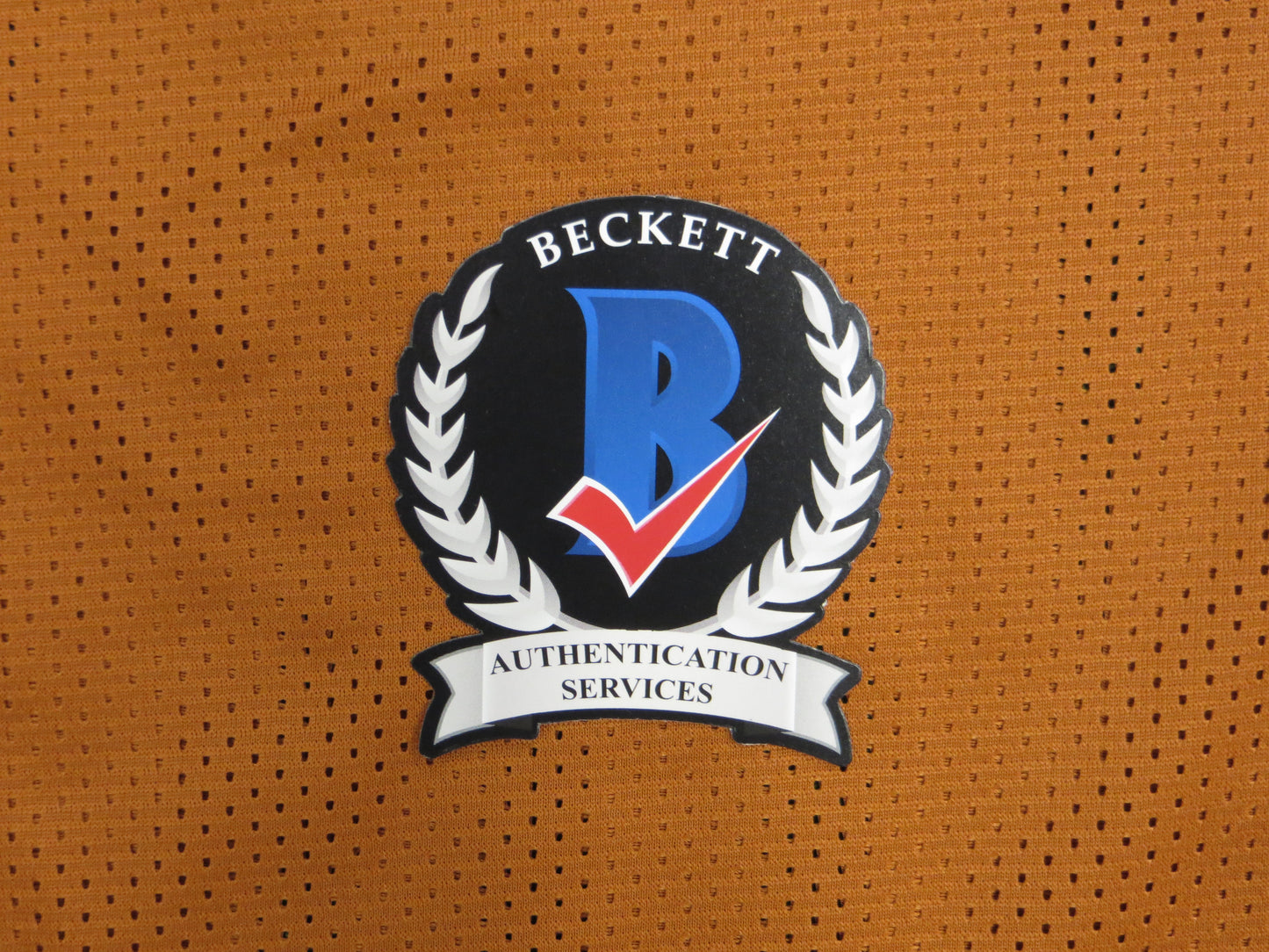 BYRON MURPHY II TEXAS LONGHORNS SIGNED JERSEY BAS COA