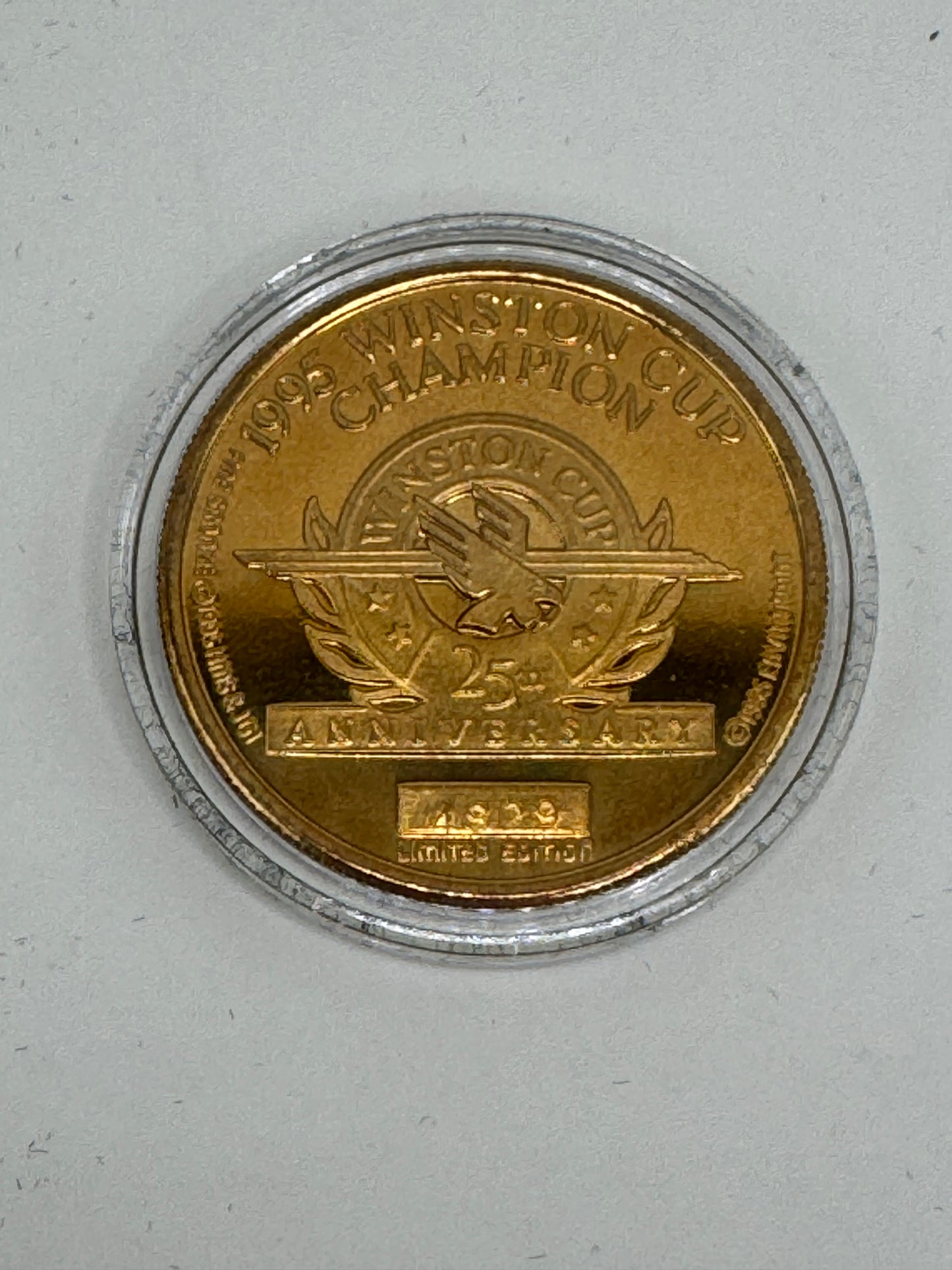 1995 Winston Cup Champion Jeff Gordon #24 Bronze Coin Limited #4829