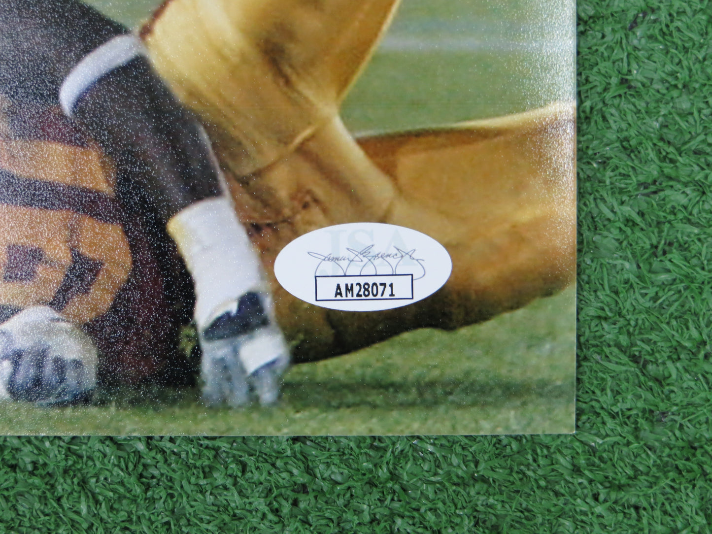 VINCE YOUNG TEXAS LONGHORNS SIGNED 16x20 PHOTO w/INSC JSA COA