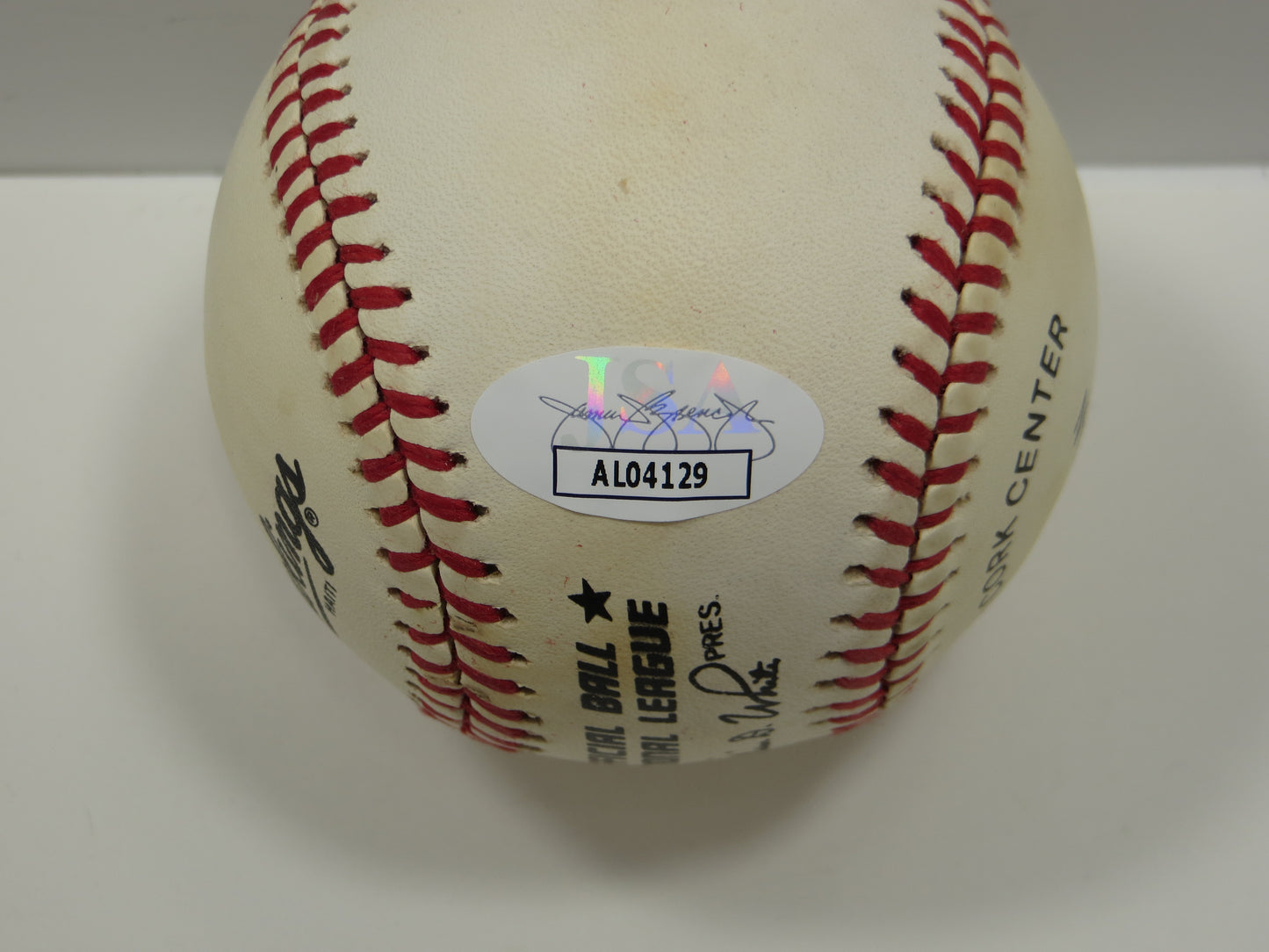 STAN MUSIAL SIGNED RAWLINGS ONL BASEBALL ST. LOUIS CARDINALS JSA COA