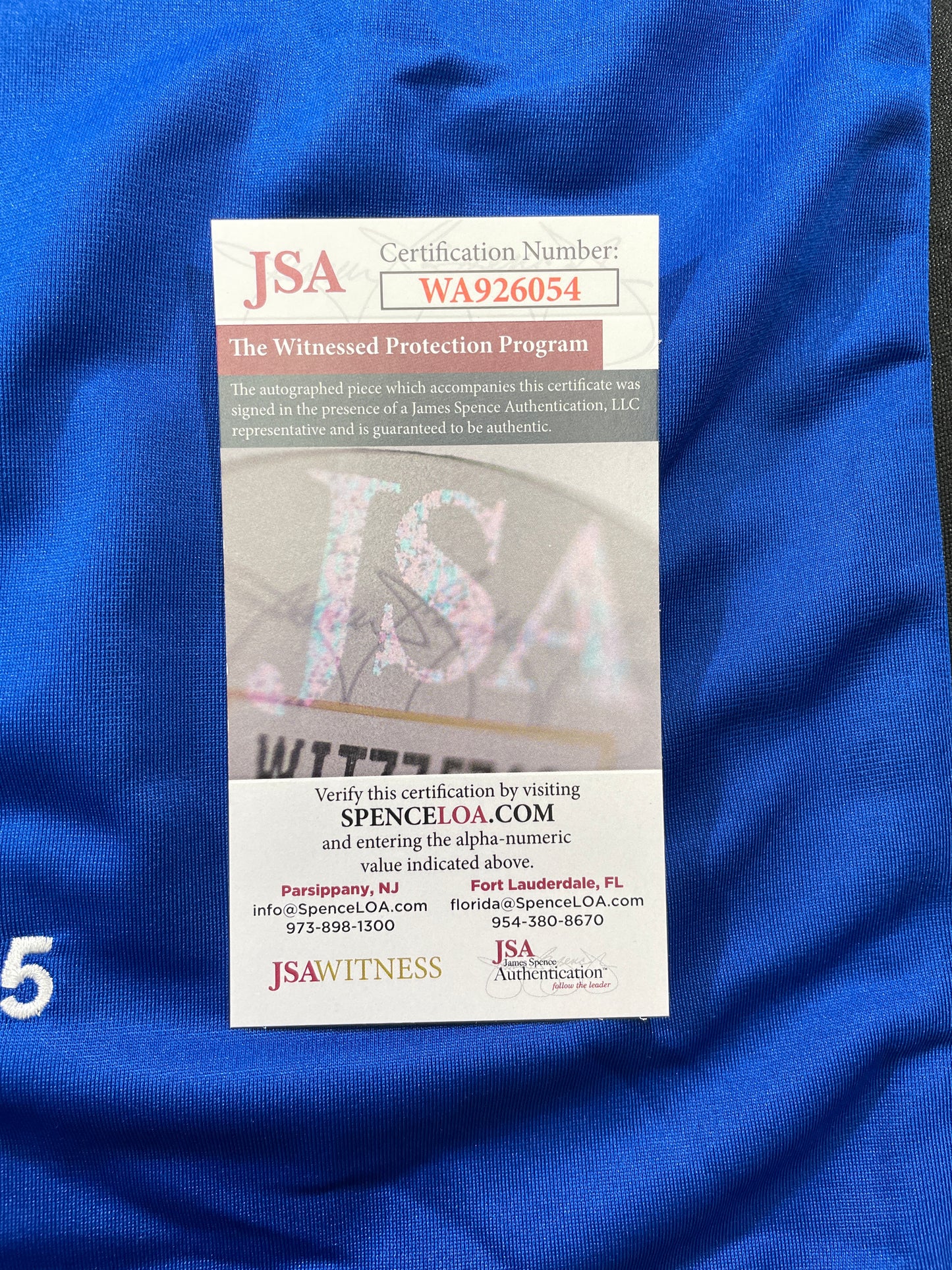 BOB LILLY DALLAS COWBOYS SIGNED SEWN THROWBACK FOOTBALL STAT JERSEY JSA