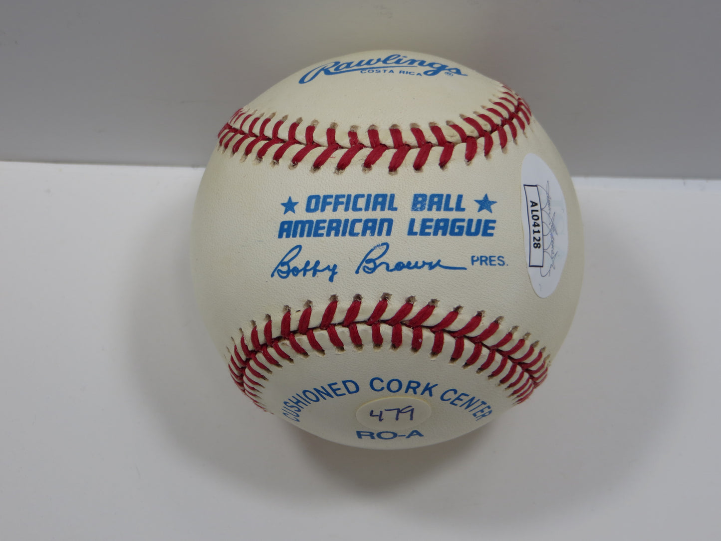 REGGIE JACKSON SIGNED RAWLING OAL BASEBALL New York Yankees A's Angels JSA