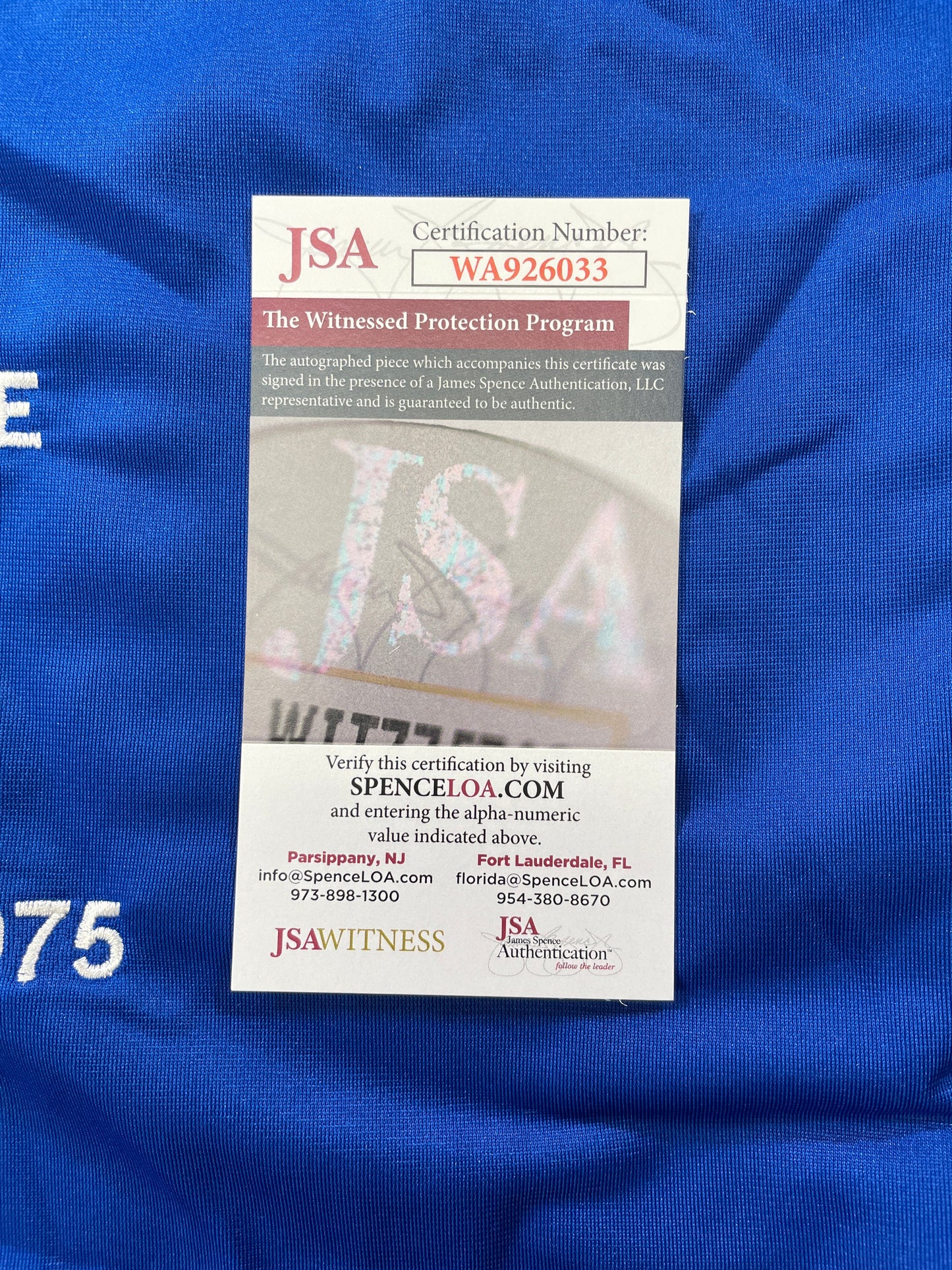 BOB LILLY DALLAS COWBOYS SIGNED SEWN THROWBACK FOOTBALL STAT JERSEY JSA