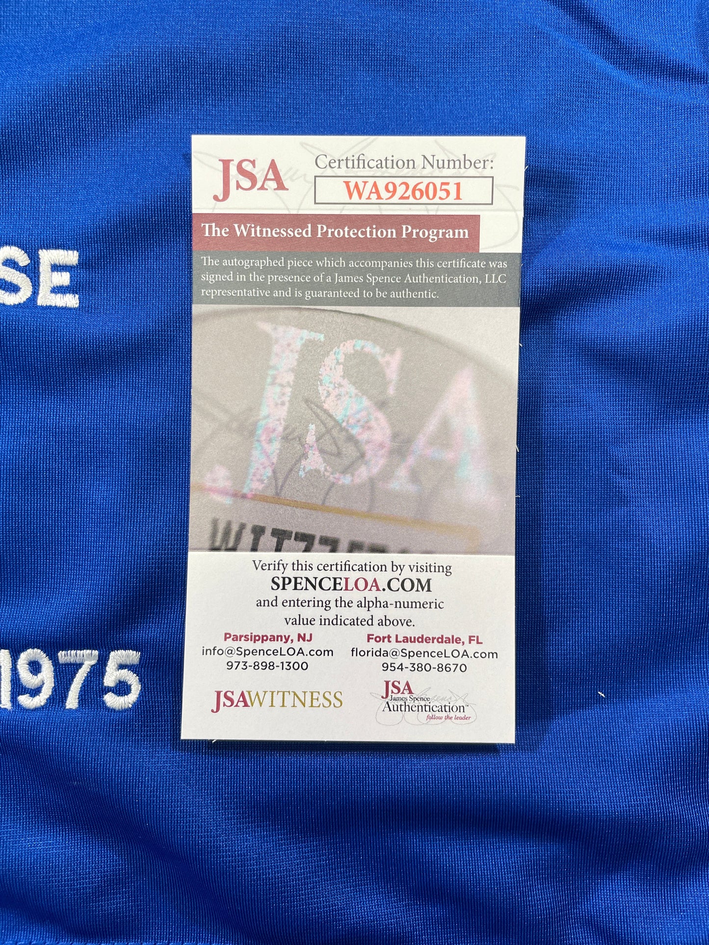 BOB LILLY DALLAS COWBOYS SIGNED SEWN THROWBACK FOOTBALL STAT JERSEY JSA