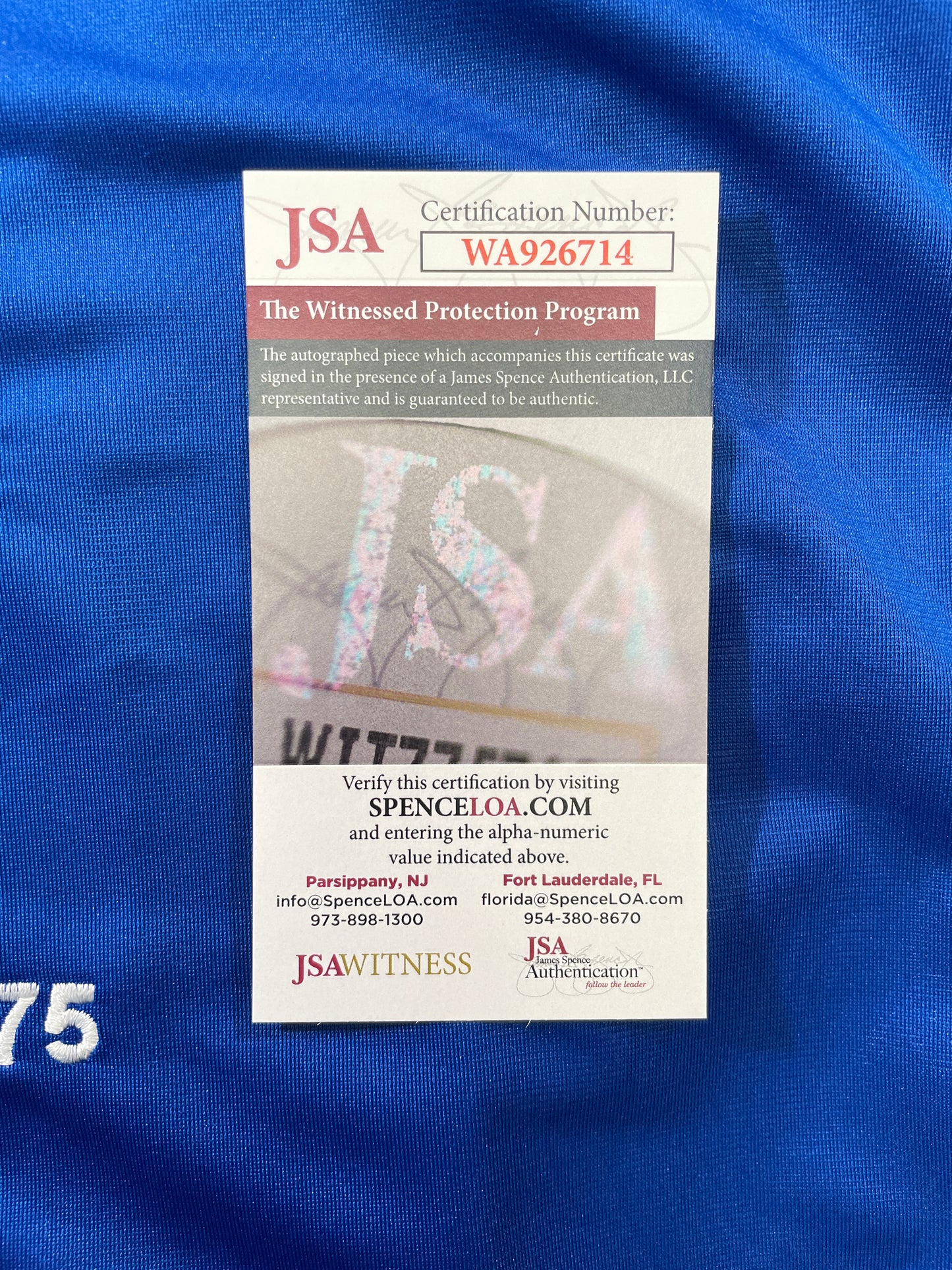 BOB LILLY DALLAS COWBOYS SIGNED SEWN THROWBACK FOOTBALL STAT JERSEY JSA