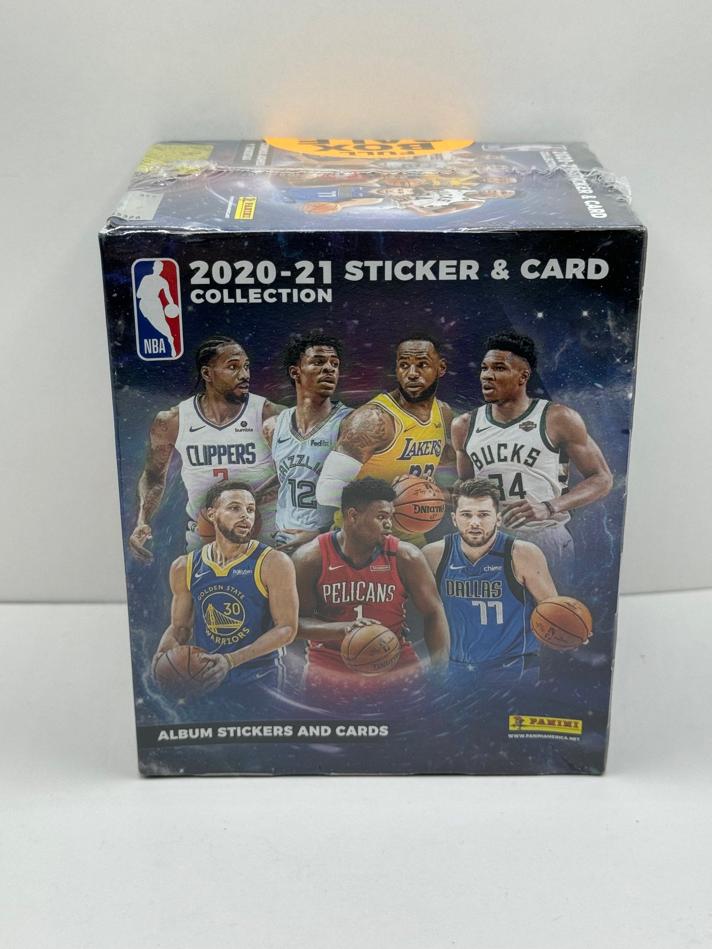 2020-21 Panini NBA Sticker and Card Collection Box
