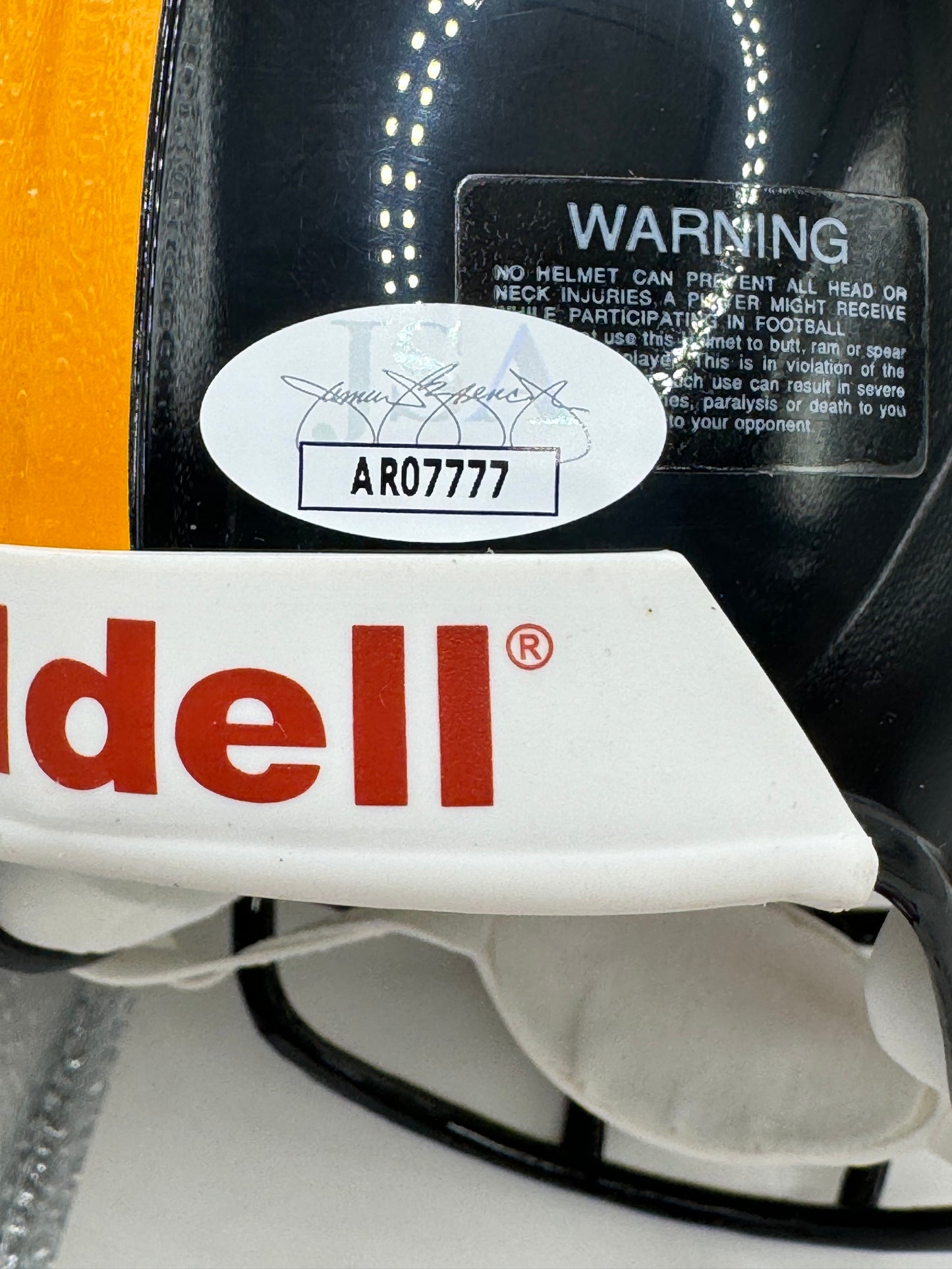 MYRON COPE PITTSBURGH STEELERS SIGNED Mini Helmet TERRIBLE TOWEL JSA