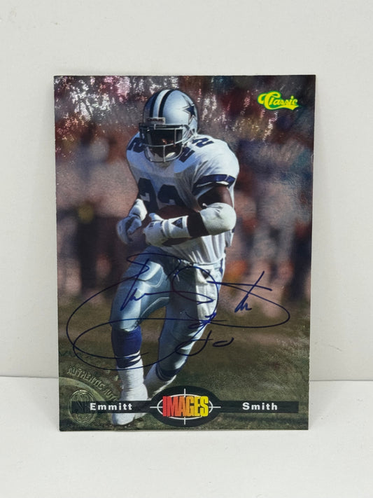 1995 Classic Emmitt Smith Images Autographs #POY2 Cowboys