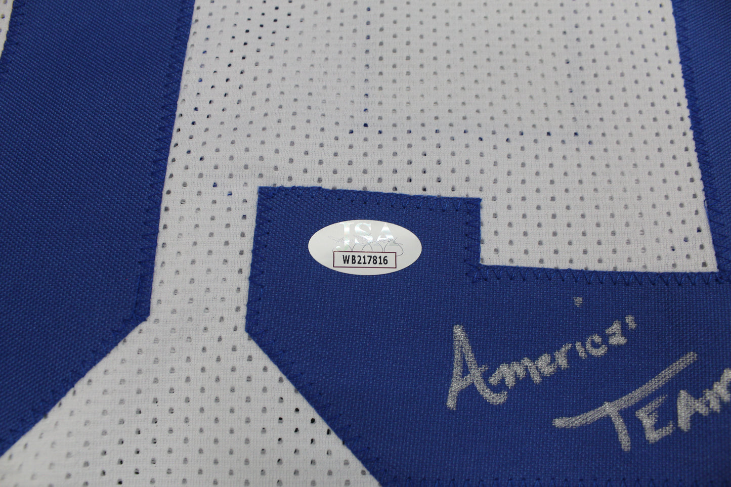 KEVIN WILLIAMS DALLAS COWBOYS SIGNED JERSEY Hurricanes w/INSCs XL JSA