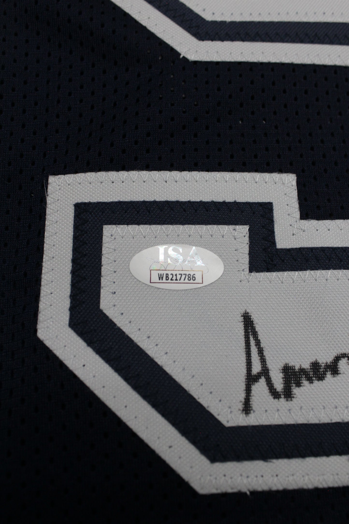 KEVIN WILLIAMS DALLAS COWBOYS SIGNED Blue JERSEY Hurricanes w/INSCs L JSA