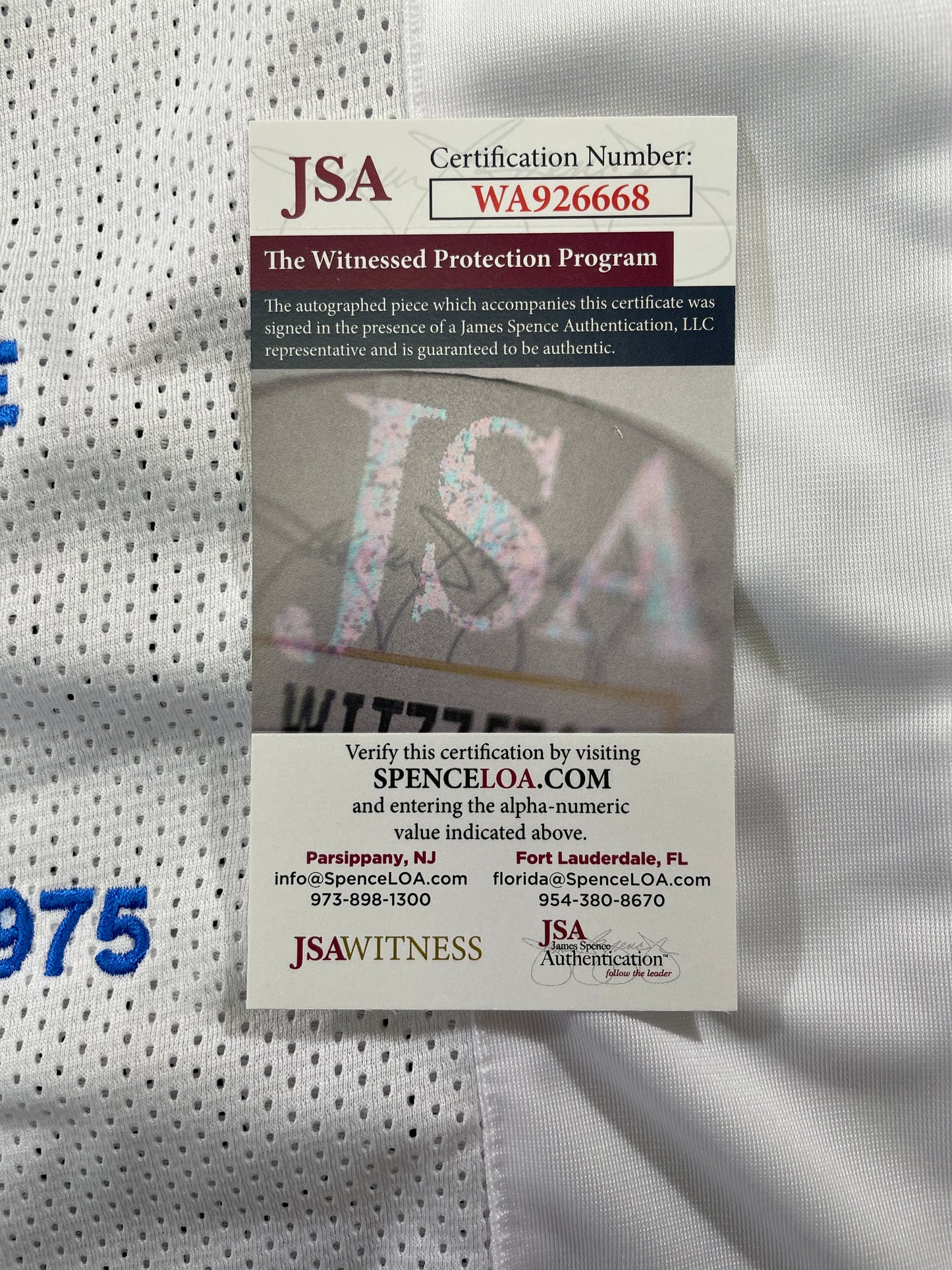 BOB LILLY DALLAS COWBOYS SIGNED STAT FOOTBALL JERSEY w/HOF JSA