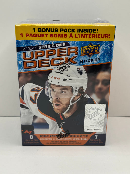 2020-21 Upper Deck Hockey Series One Hockey Series One Blaster Box