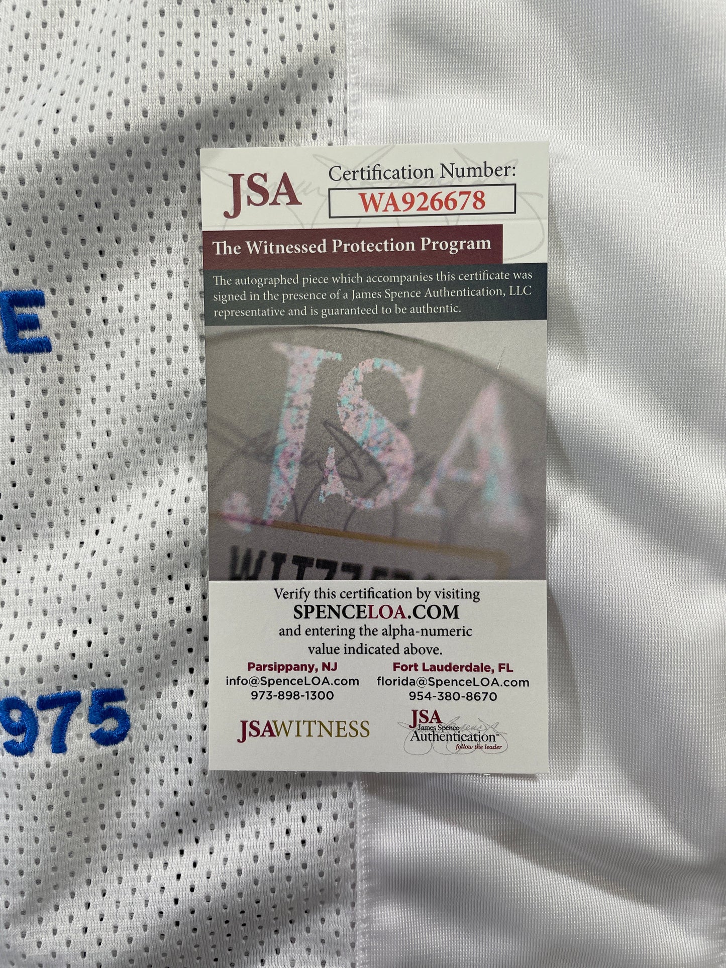 BOB LILLY DALLAS COWBOYS SIGNED STAT FOOTBALL JERSEY w/HOF JSA