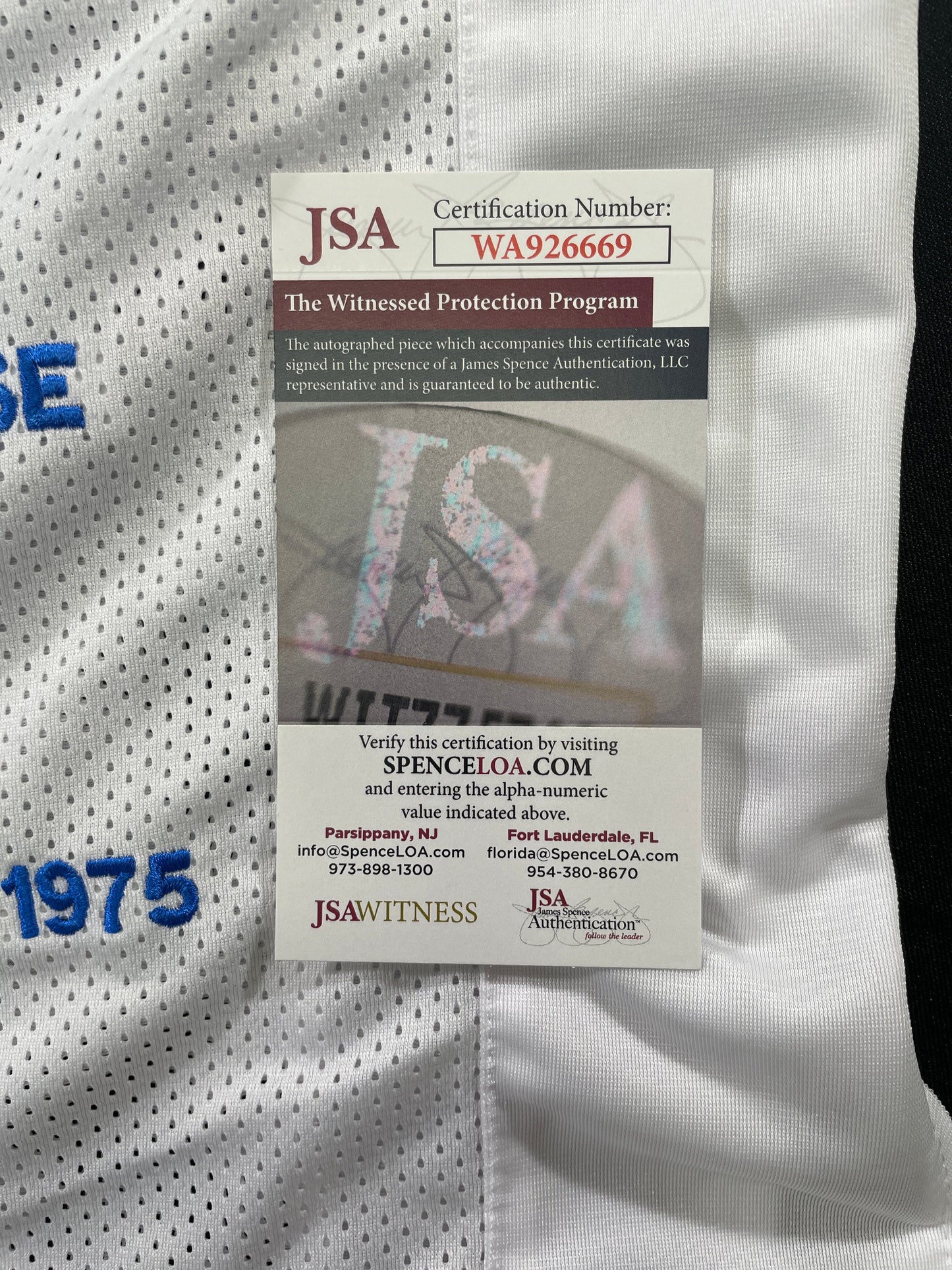 BOB LILLY DALLAS COWBOYS SIGNED STAT FOOTBALL JERSEY w/HOF JSA