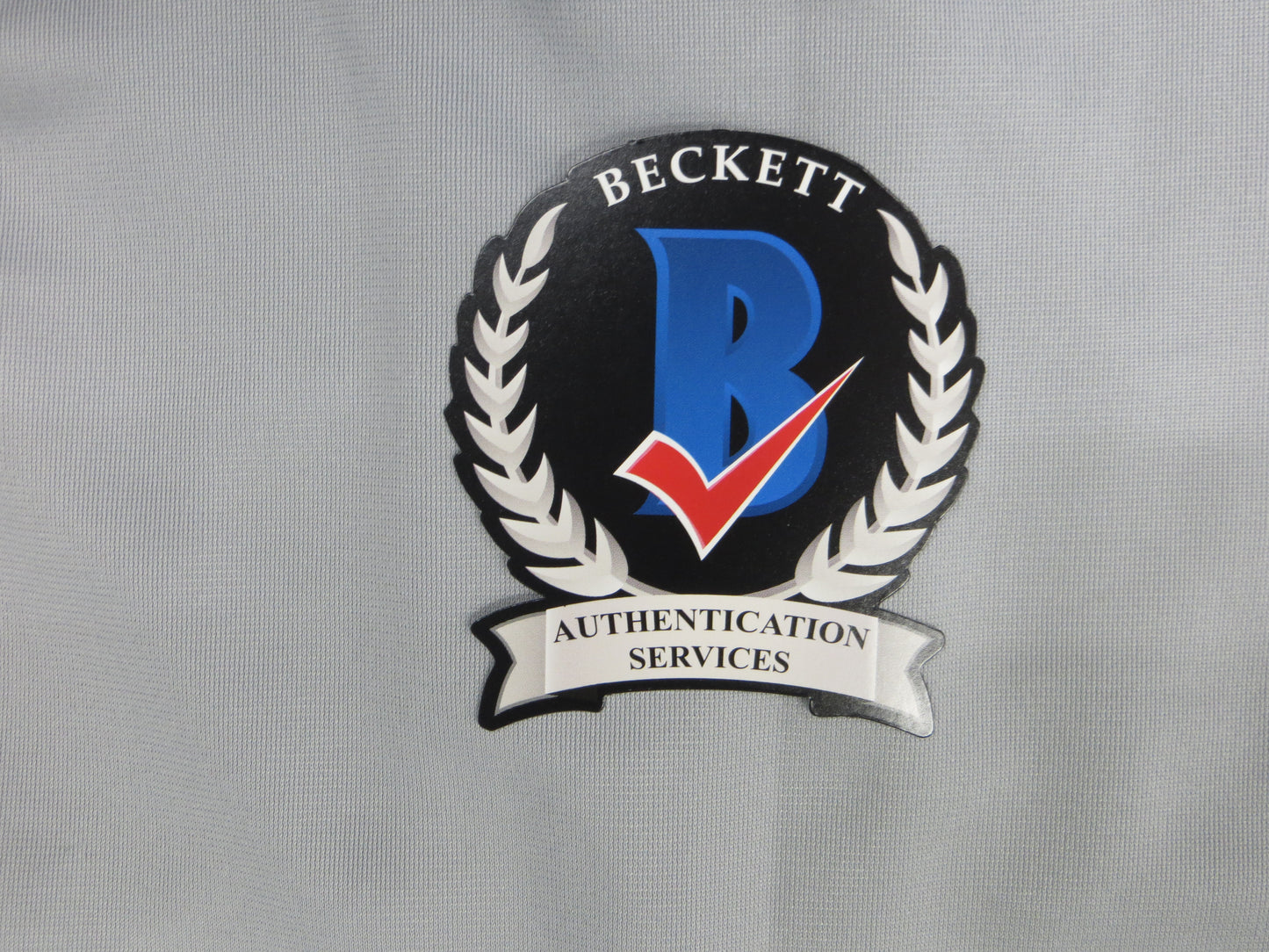 MICHAEL YOUNG TEXAS RANGERS SIGNED GRAY JERSEY w/INSC BAS COA