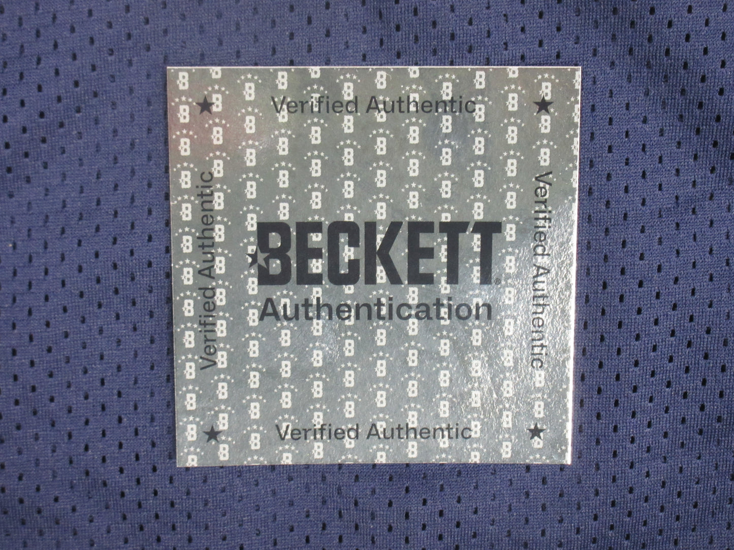 DREW PEARSON DALLAS COWBOYS SIGNED BLUE JERSEY w/HOF 21 INSCRIPTION BAS