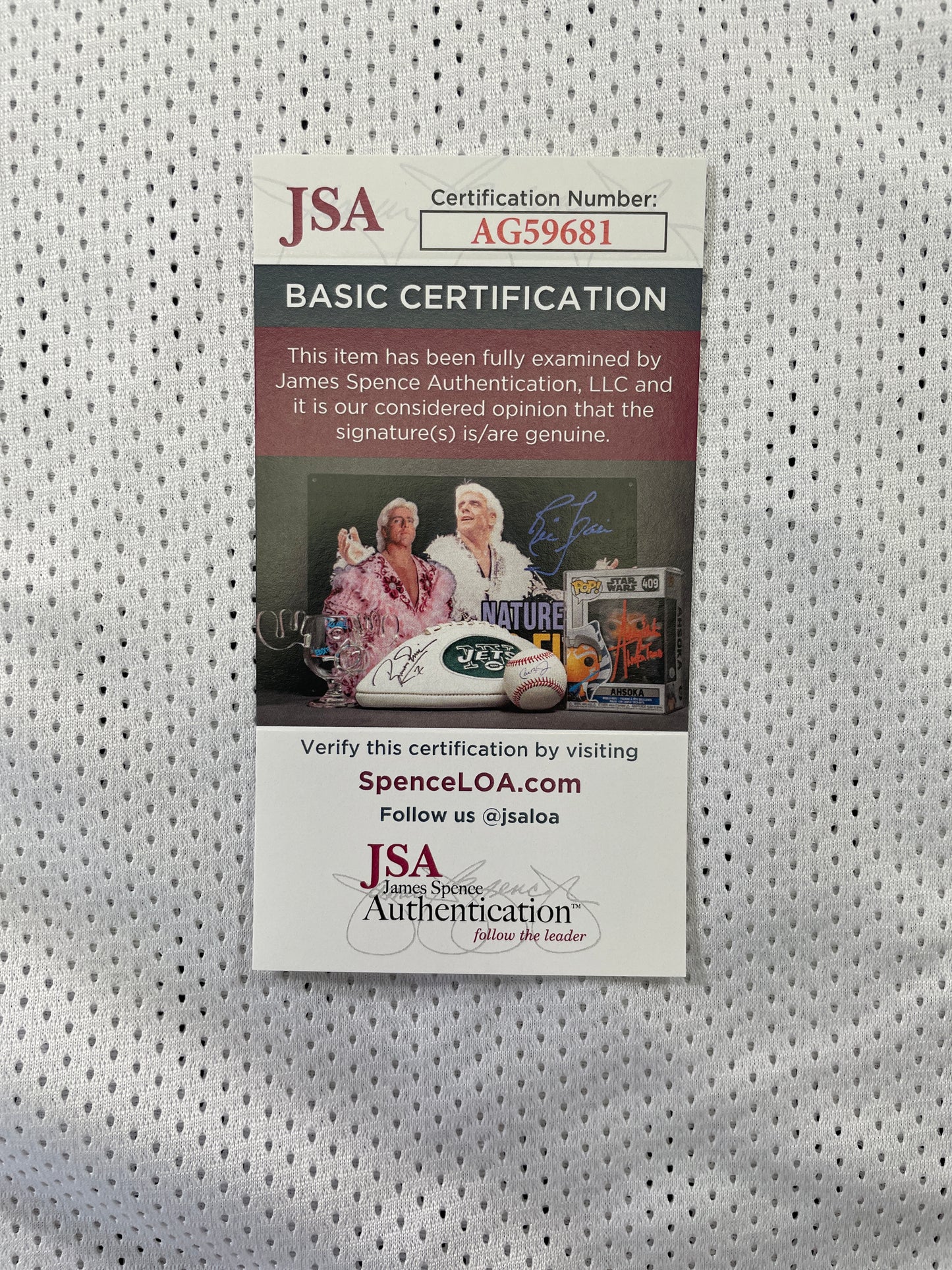 BILLY JOE DUPREE DALLAS COWBOYS SIGNED WHITE JERSEY w/INSCs XL JSA COA