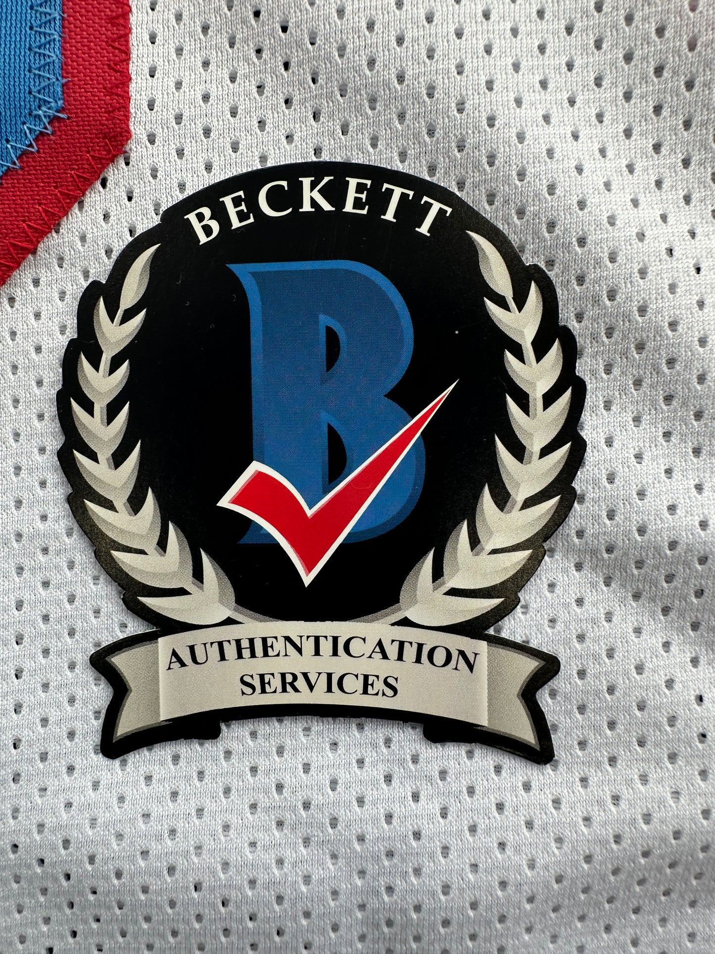 EARL CAMPBELL SIGNED WHITE FOOTBALL JERSEY Houston Oilers w/ "HOF 91" BAS COA