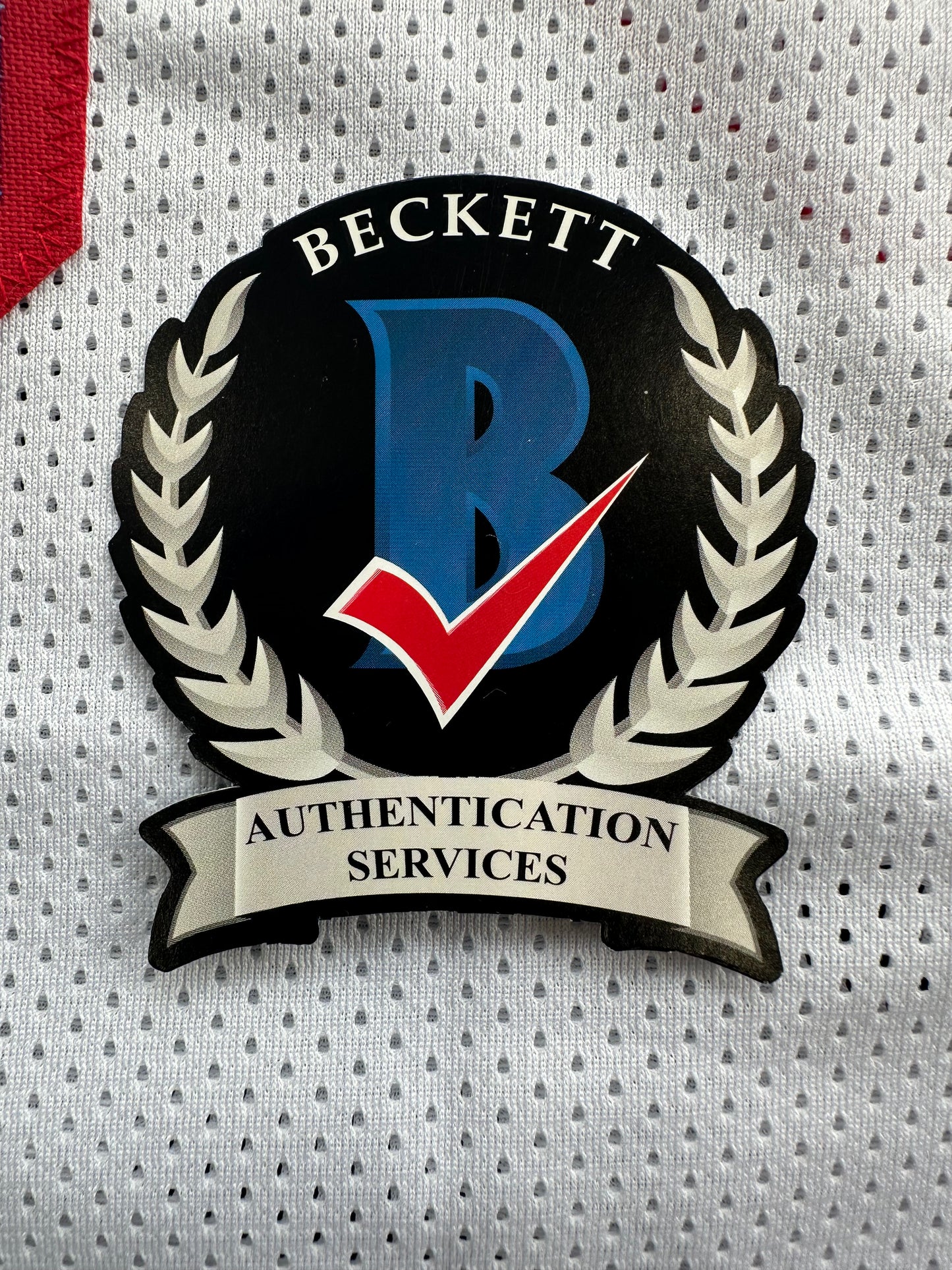 EARL CAMPBELL SIGNED WHITE FOOTBALL JERSEY Houston Oilers w/ "HOF 91" BAS COA