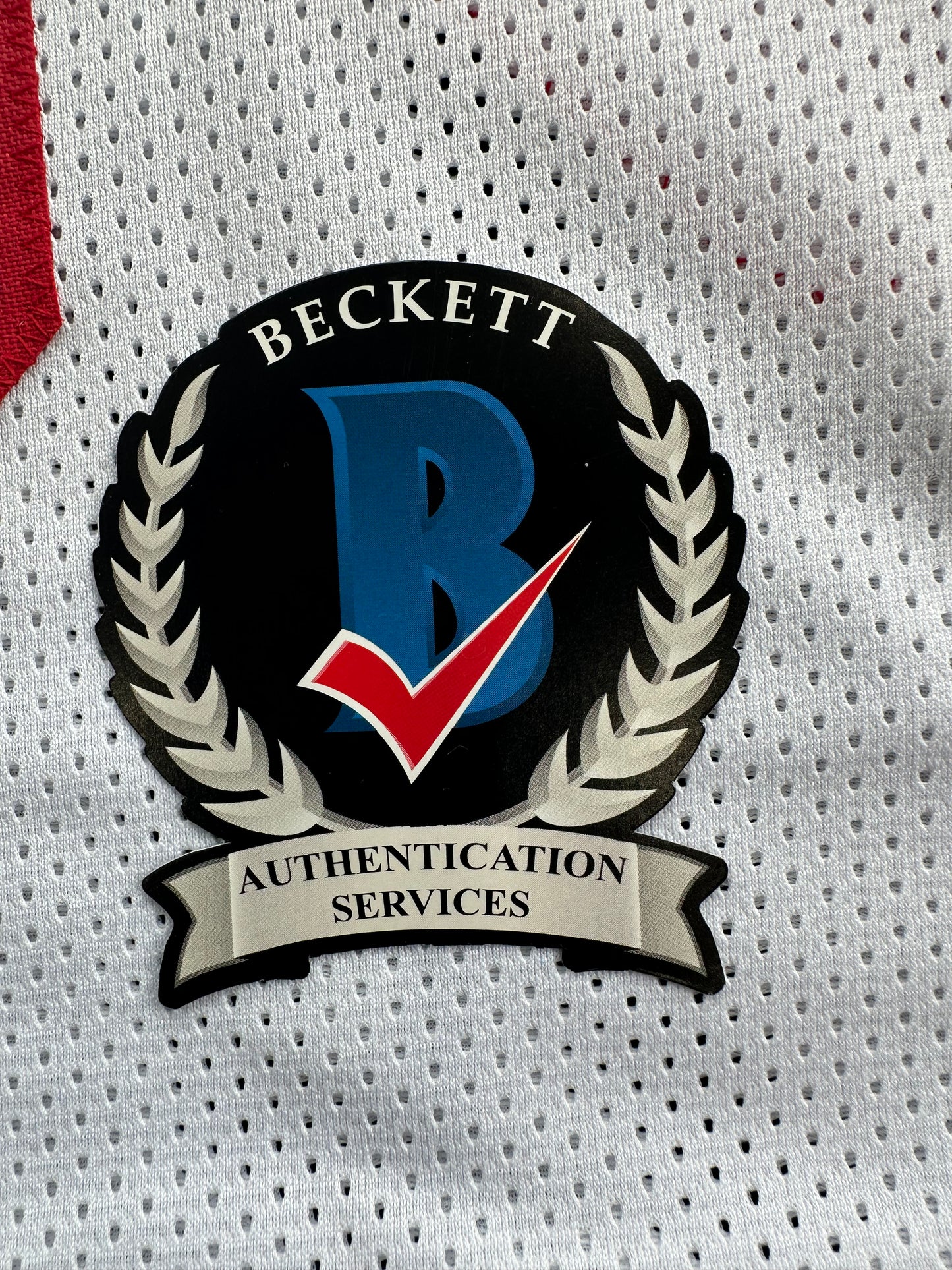 EARL CAMPBELL SIGNED WHITE FOOTBALL JERSEY Houston Oilers w/ "HOF 91" BAS COA