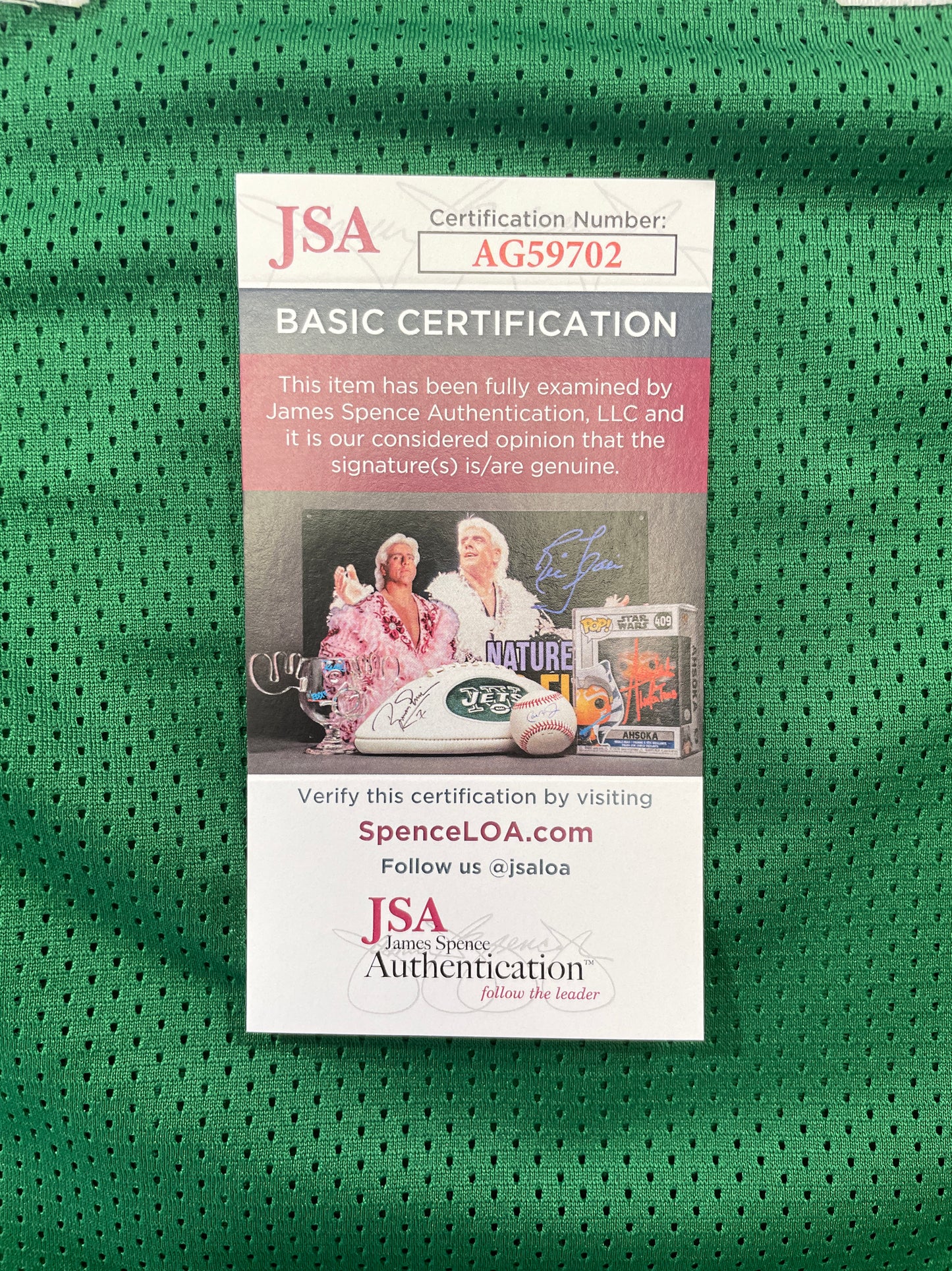 BILLY JOE DUPREE MICHIGAN STATE SPARTANS SIGNED JERSEY w/INSCs XL JSA COA