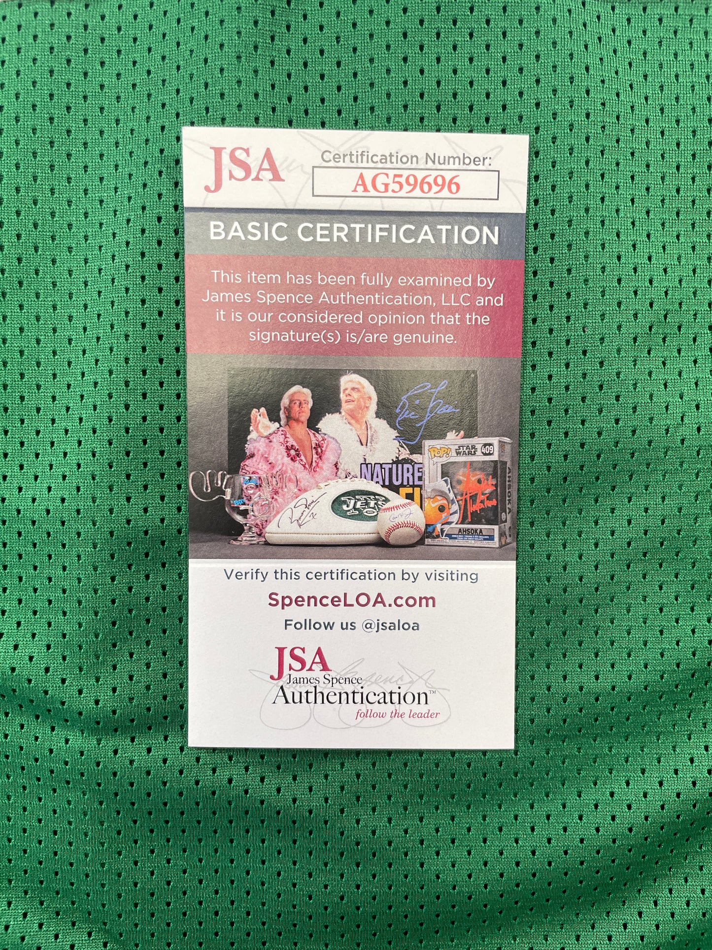 BILLY JOE DUPREE MICHIGAN STATE SPARTANS SIGNED JERSEY w/INSCs XL JSA COA