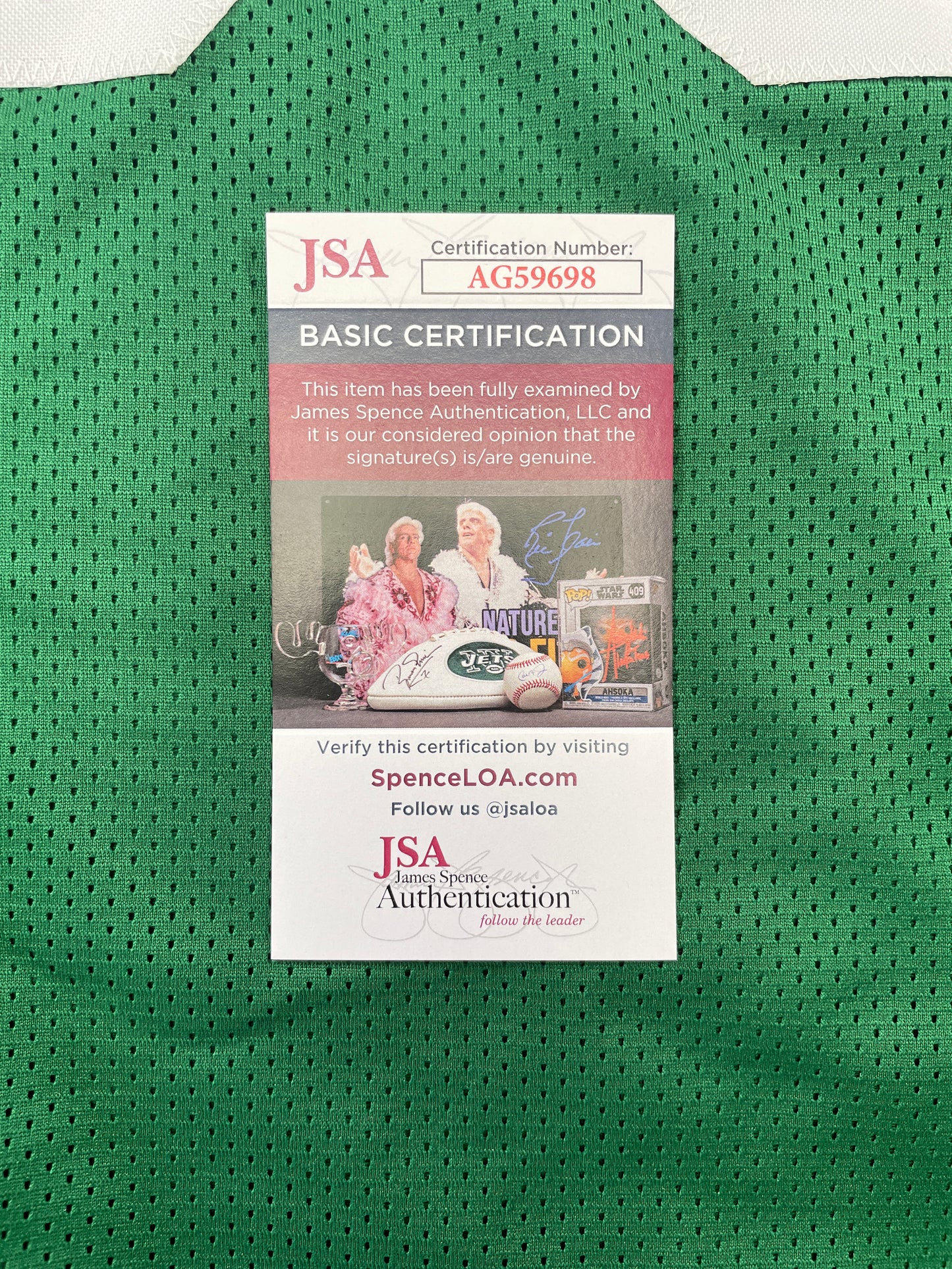 BILLY JOE DUPREE MICHIGAN STATE SPARTANS SIGNED JERSEY w/INSCs XL JSA COA