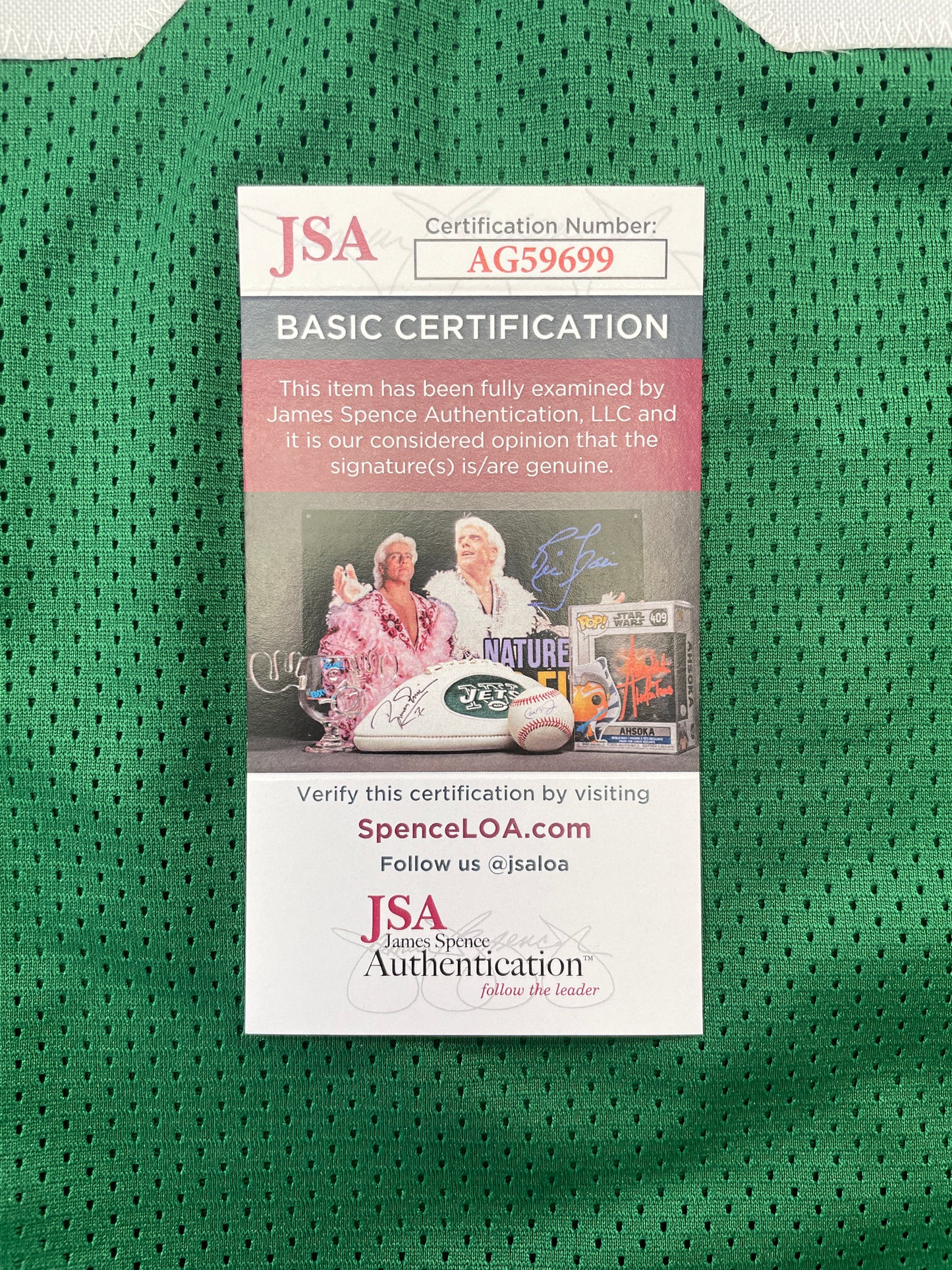 BILLY JOE DUPREE MICHIGAN STATE SPARTANS SIGNED JERSEY w/INSCs XL JSA COA