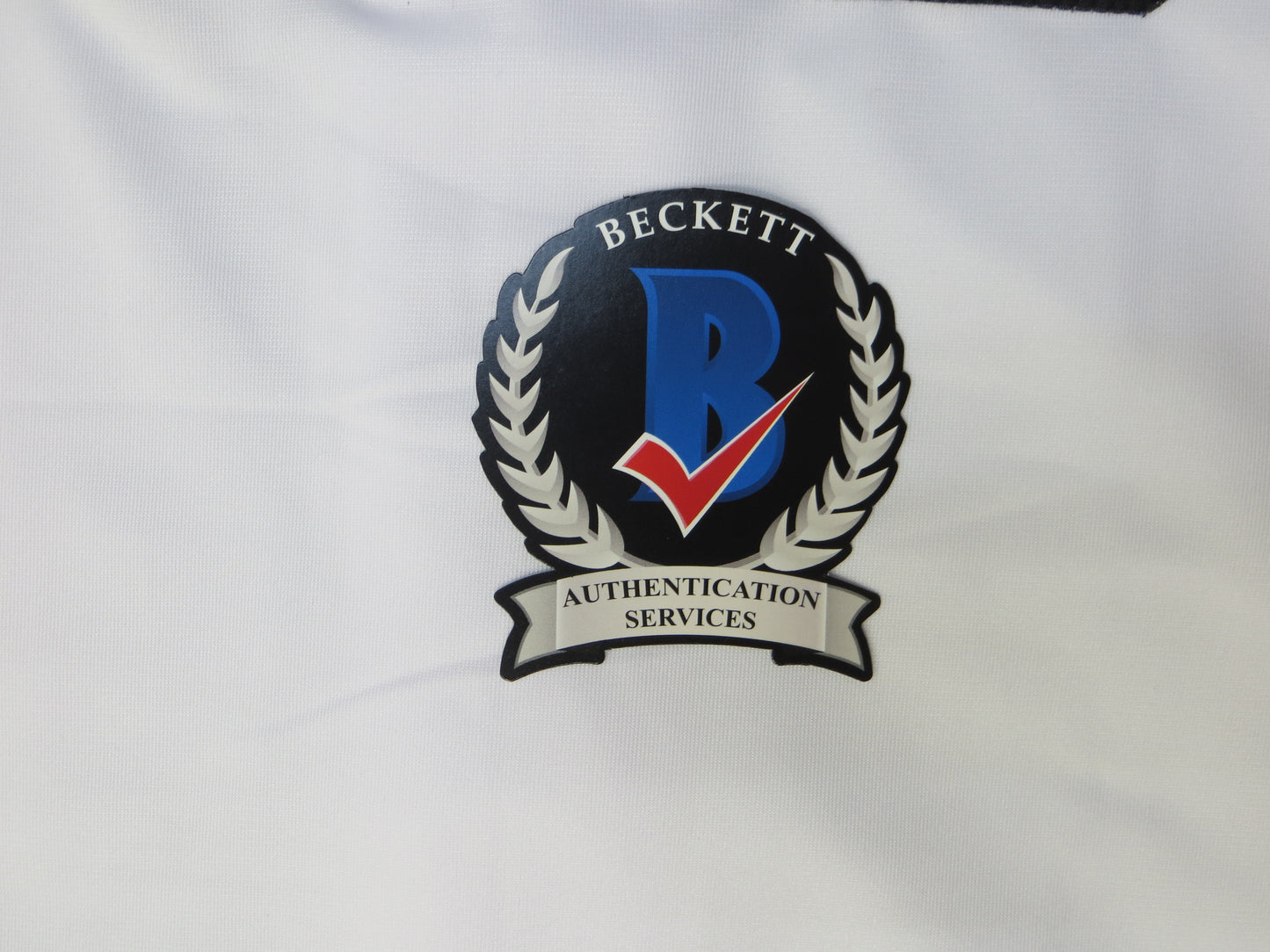 MICHAEL YOUNG TEXAS RANGERS SIGNED WHITE JERSEY size L BAS COA