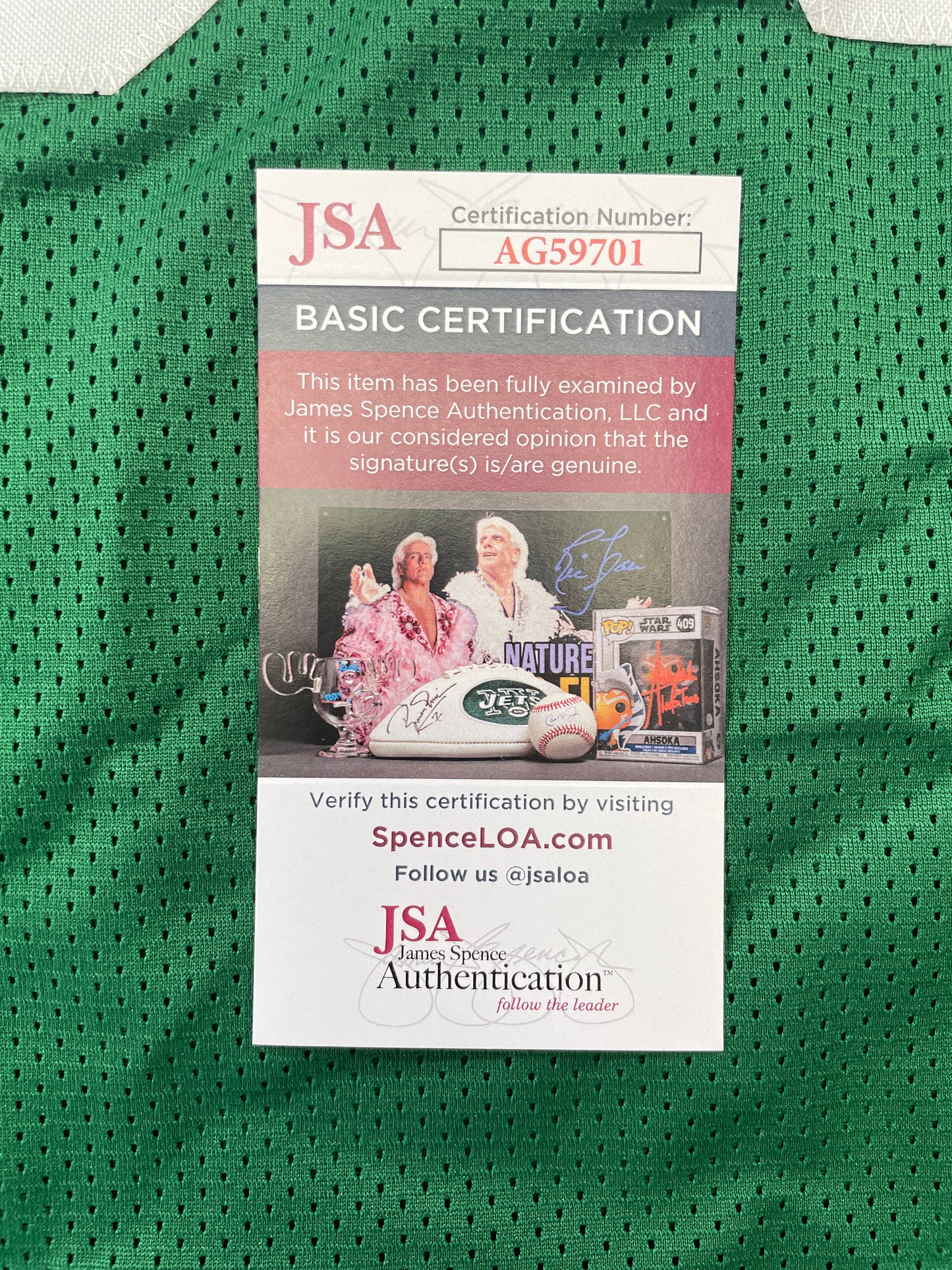 BILLY JOE DUPREE MICHIGAN STATE SPARTANS SIGNED JERSEY w/INSCs XL JSA COA