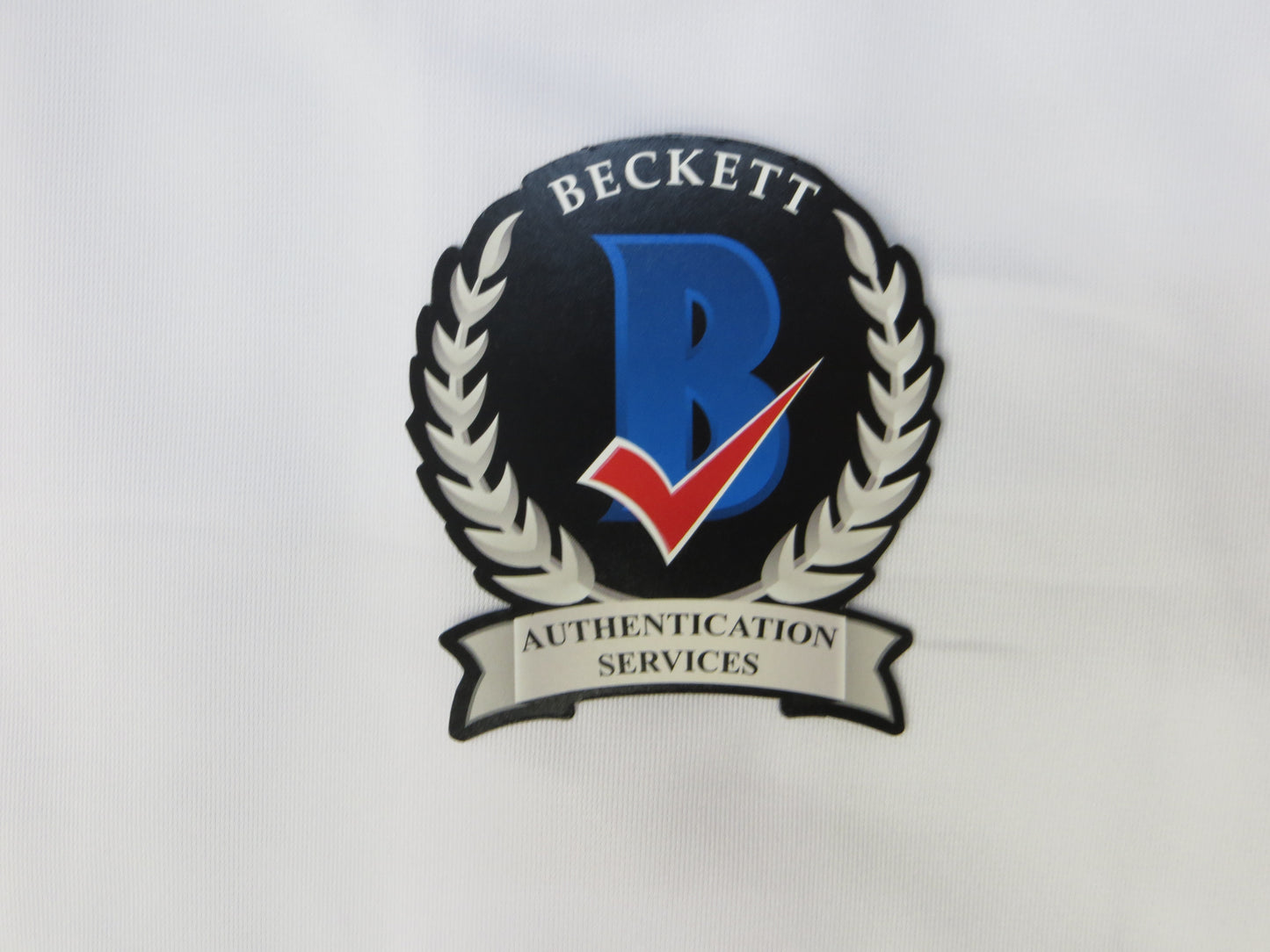 MICHAEL YOUNG TEXAS RANGERS SIGNED WHITE JERSEY size L BAS COA