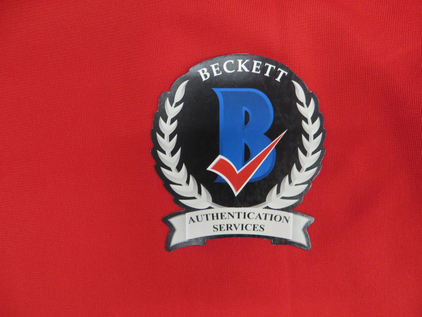 MICHAEL YOUNG TEXAS RANGERS SIGNED RED JERSEY size 3XL BAS COA