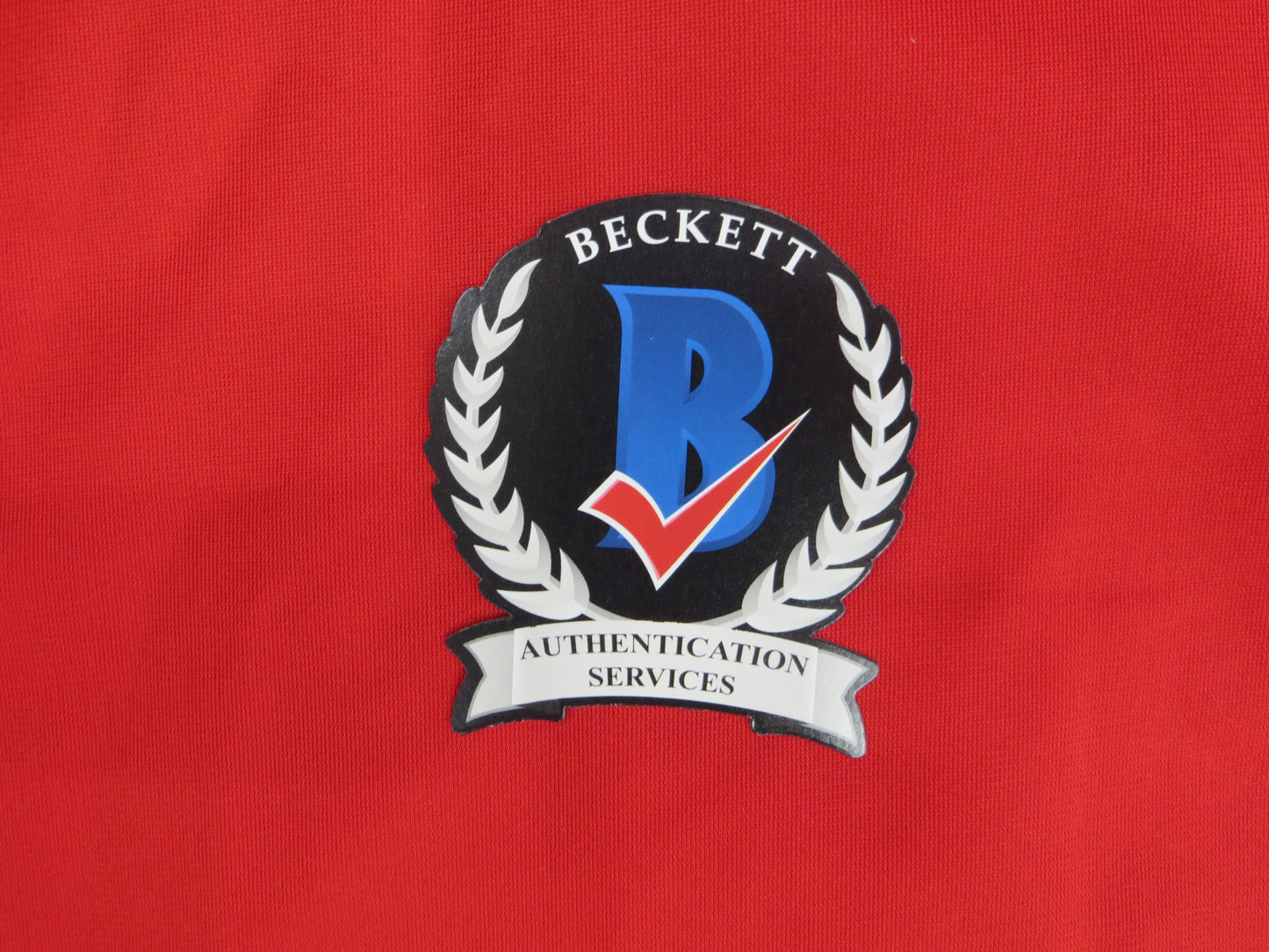 MICHAEL YOUNG TEXAS RANGERS SIGNED RED JERSEY size 3XL BAS COA