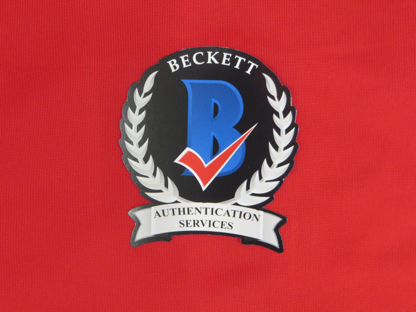 MICHAEL YOUNG TEXAS RANGERS SIGNED RED JERSEY size L BAS COA