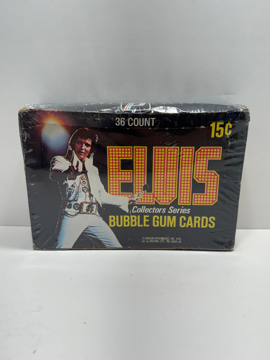 Elvis Collector's Series Bubble Gum Cards Full Box