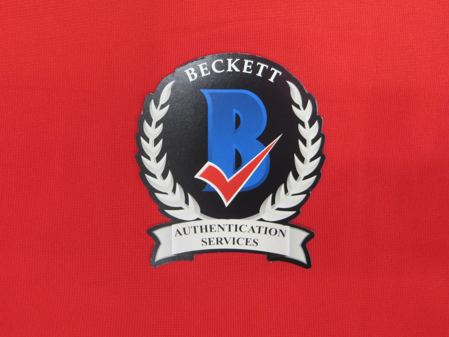 MICHAEL YOUNG TEXAS RANGERS SIGNED RED JERSEY size M BAS COA