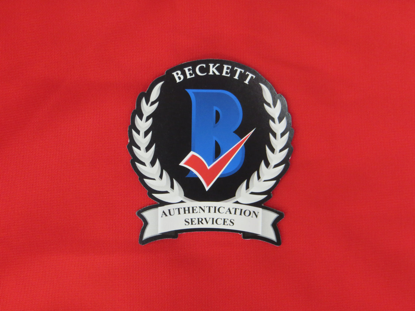 MICHAEL YOUNG TEXAS RANGERS SIGNED RED JERSEY size M BAS COA